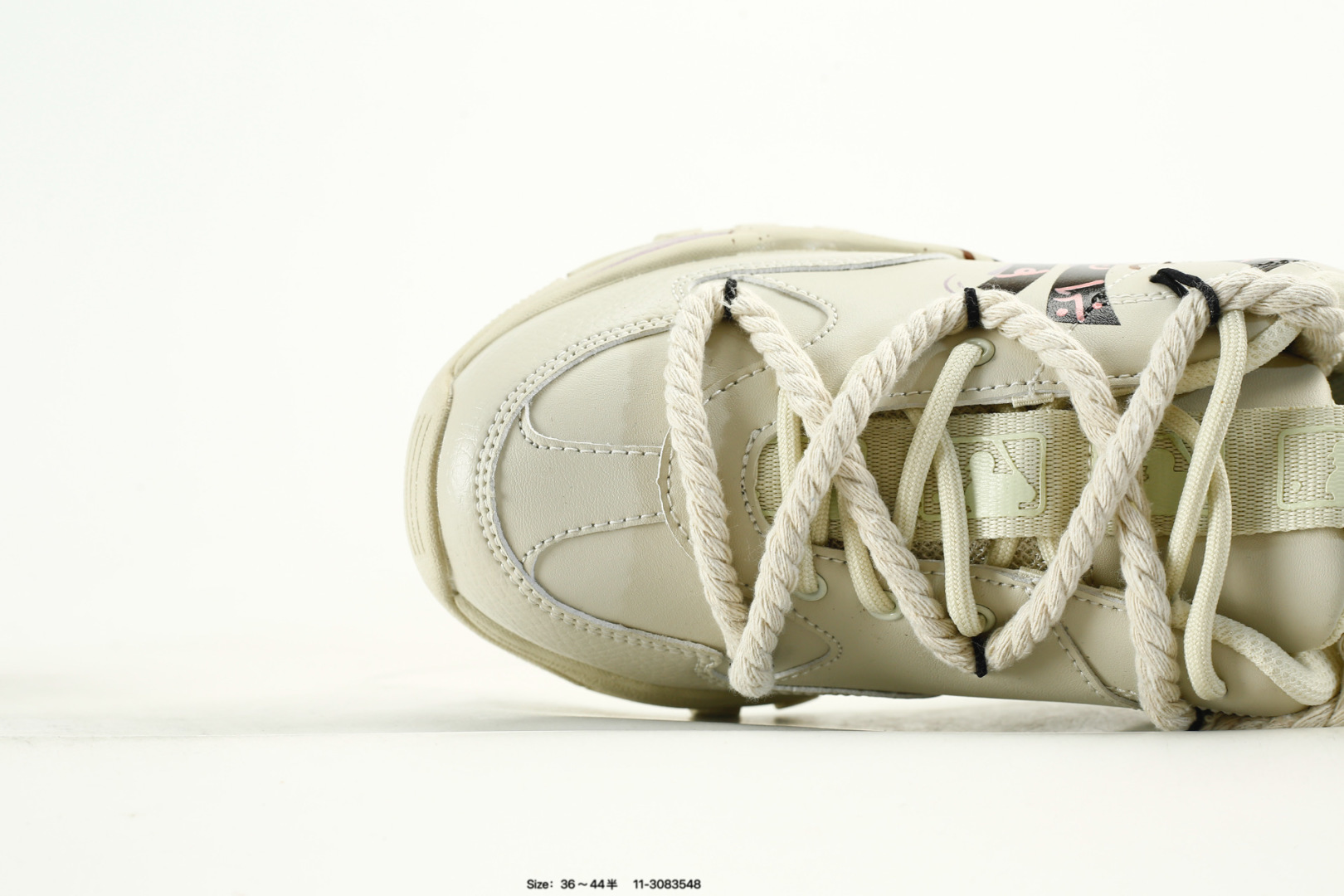MLB Bigball Chunky Pixel DIY Sneakers Cream