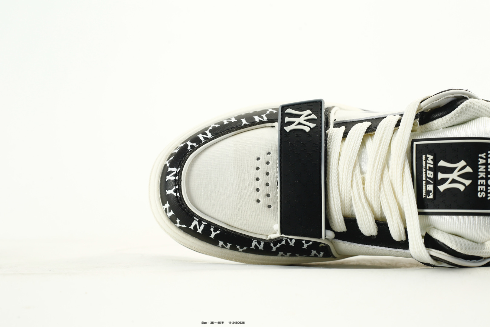 MLB NY Yankees Chunky Liner Sneakers Black/White