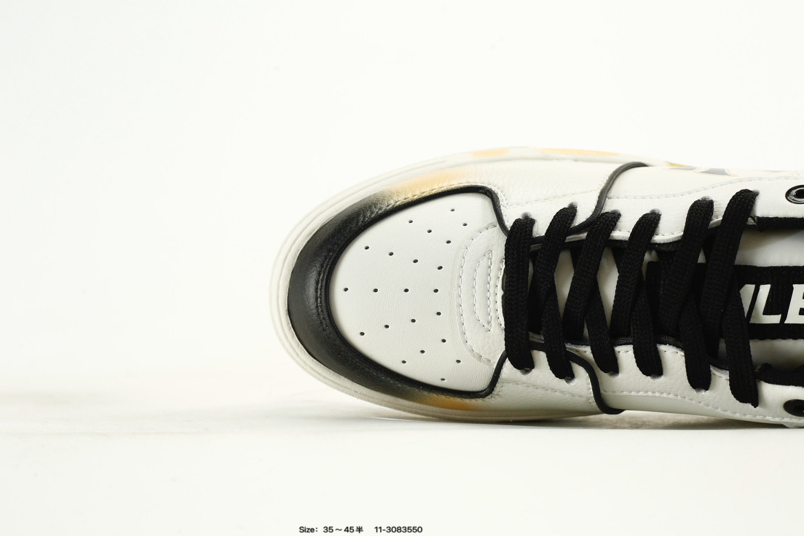 MLB Chunky Liner PU Sneakers White/Black/Gold