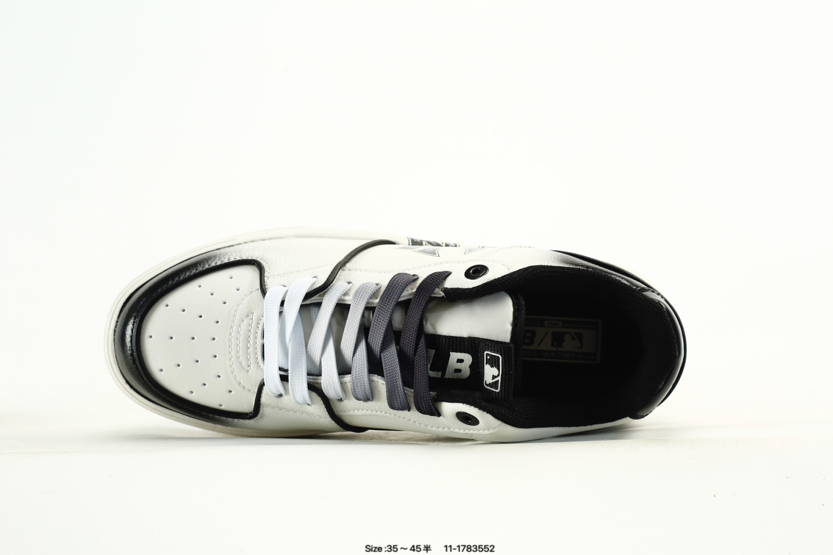 MLB Chunky Liner PU Sneakers Black/White