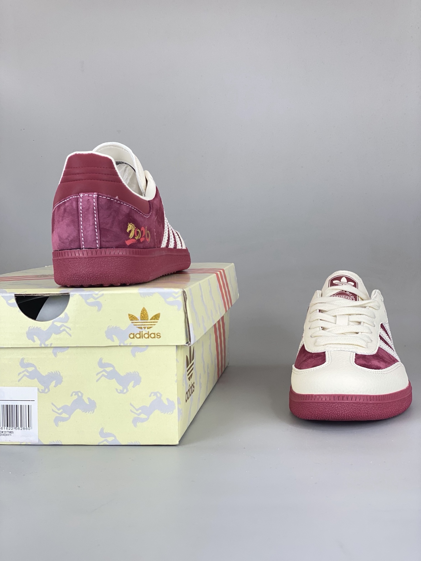 Adidas Samba OG 2026 Horse Burgundy