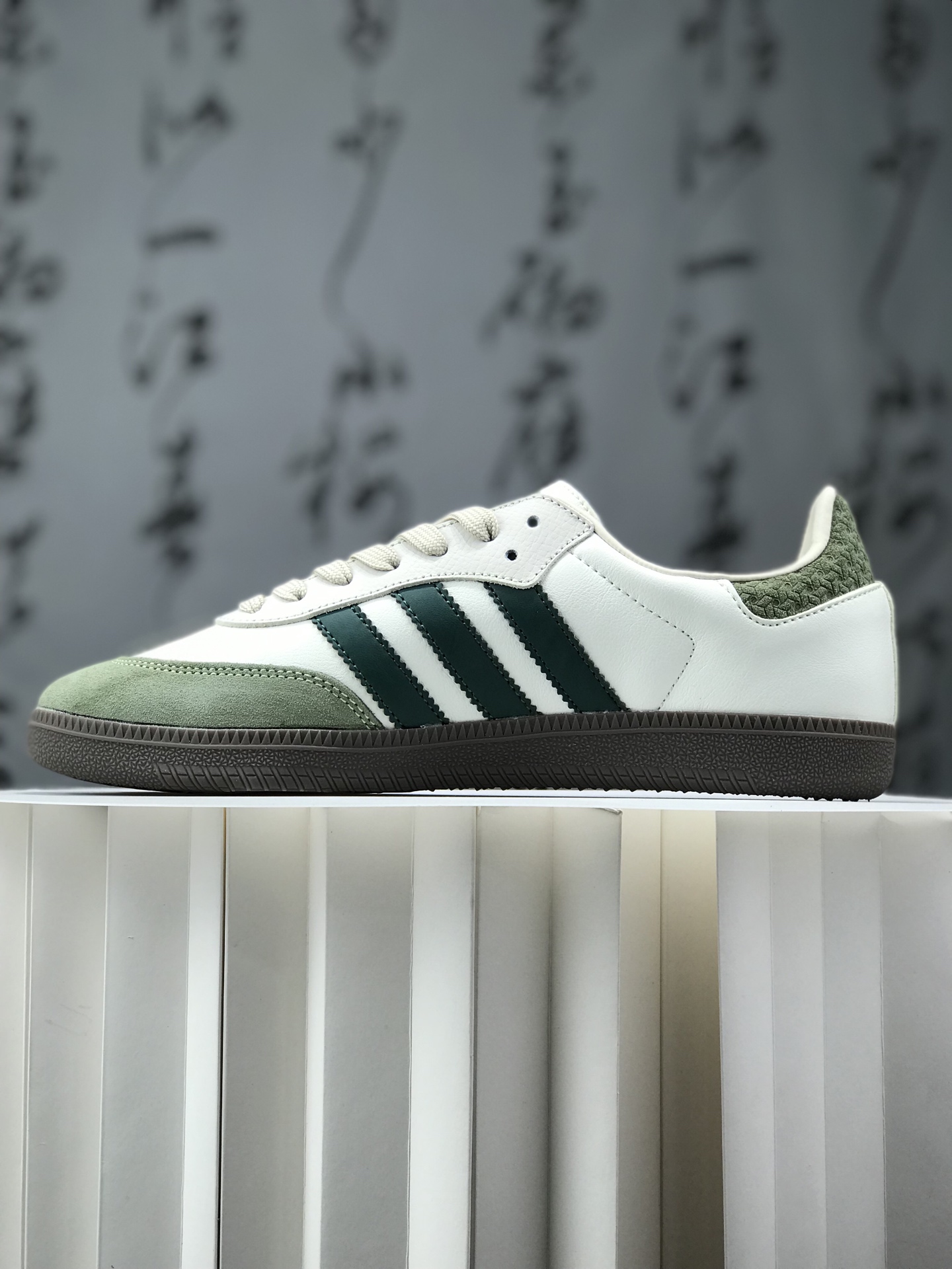Adidas Samba OG DIY Sneaker White/Green