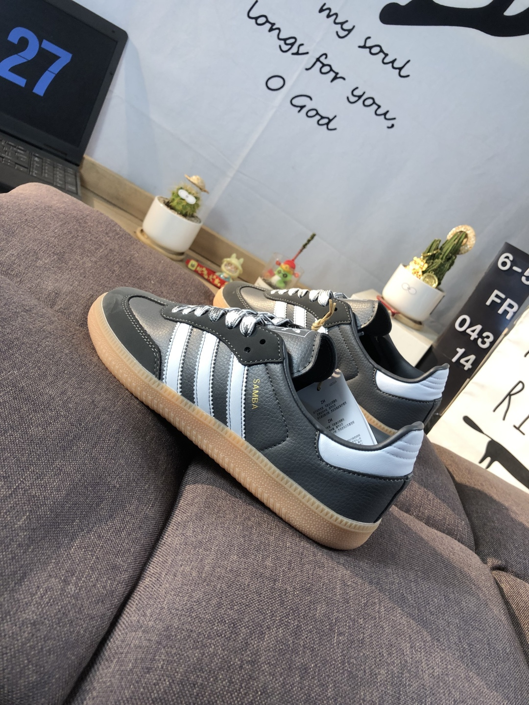 Adidas Samba OG Low Sneakers Grey