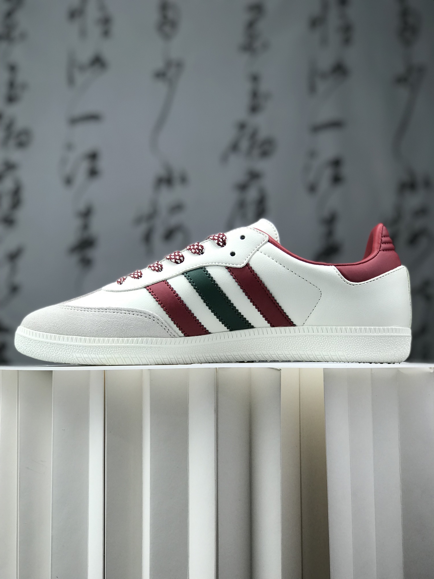 Adidas Originals Samba OG DIY Sneakers White/Red/Green