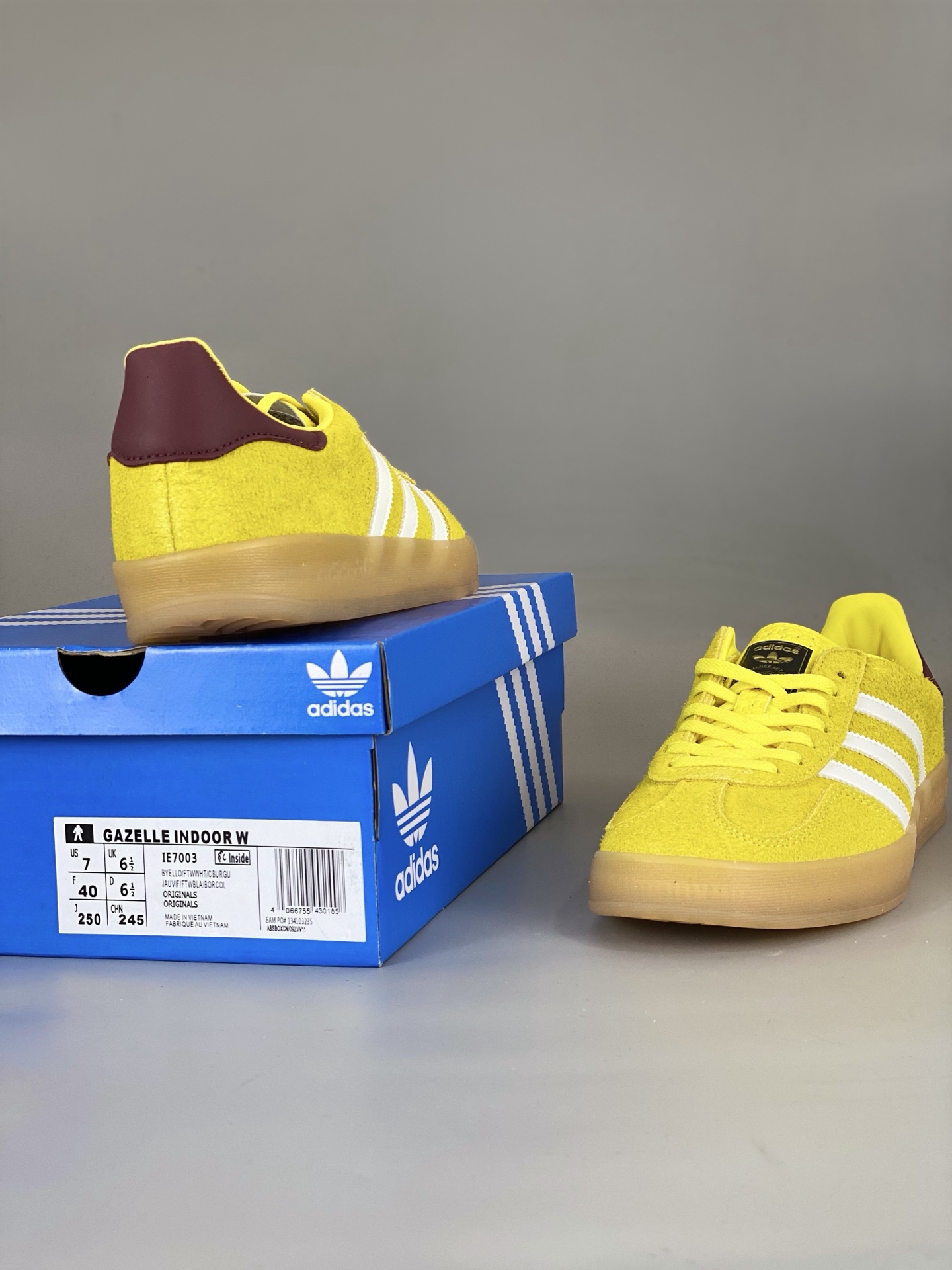 Adidas Gazelle Indoor Suede Sneakers Yellow