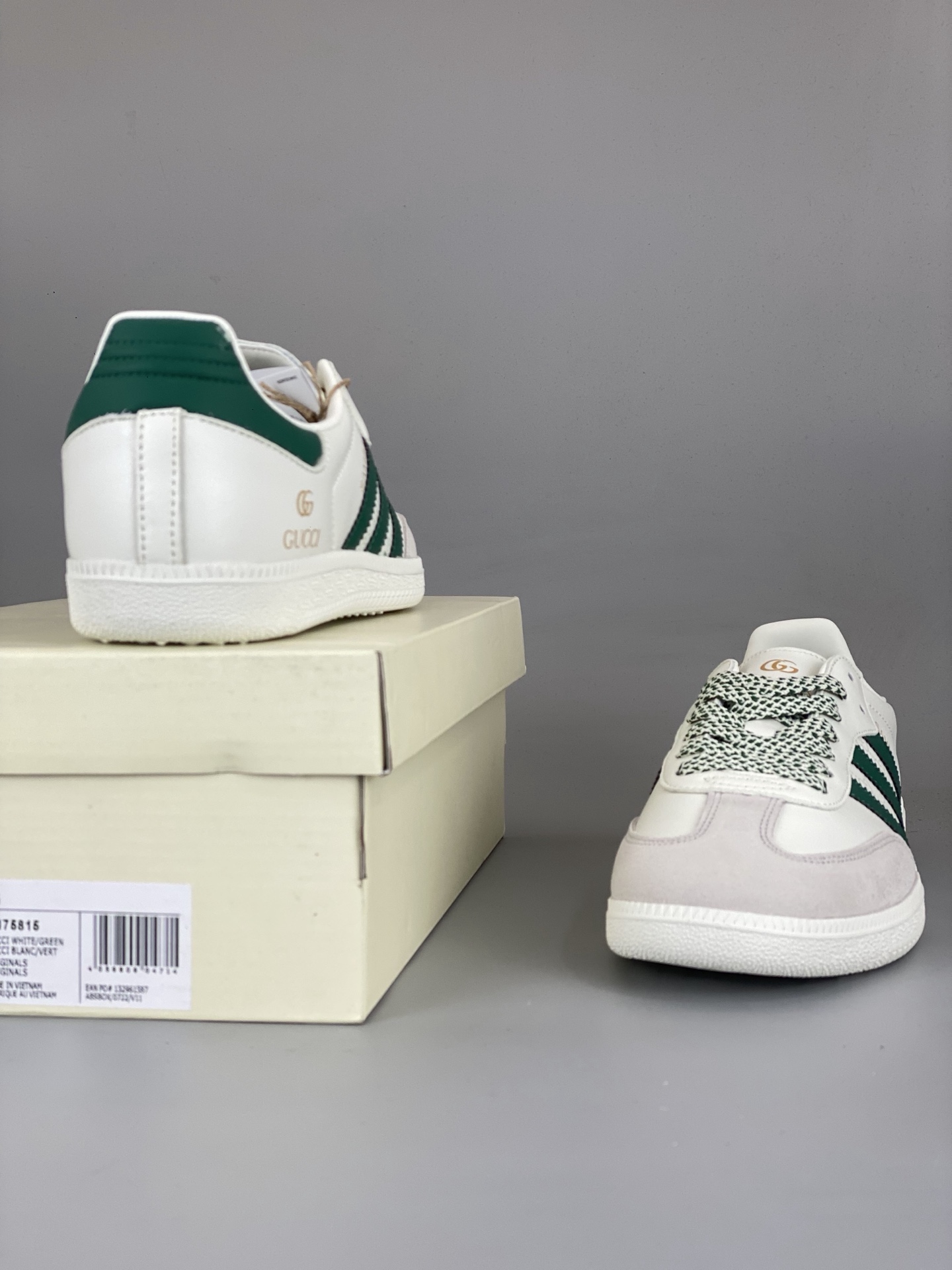 Adidas Samba OG Retro Sneakers White/Green