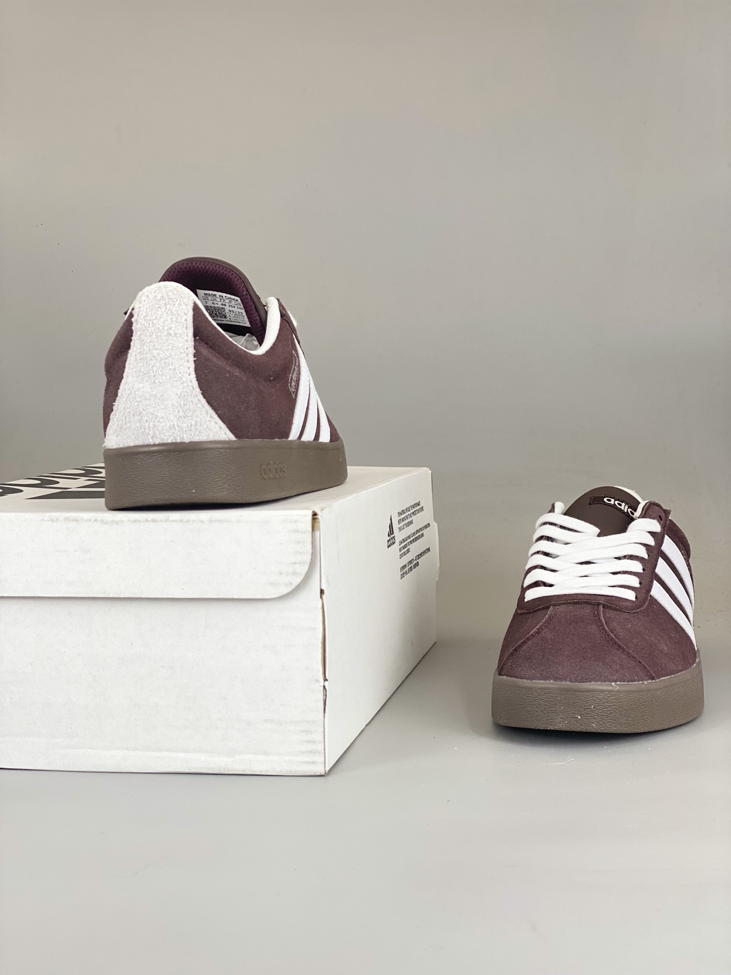 Adidas Samba OG Suede Sneakers Burgundy