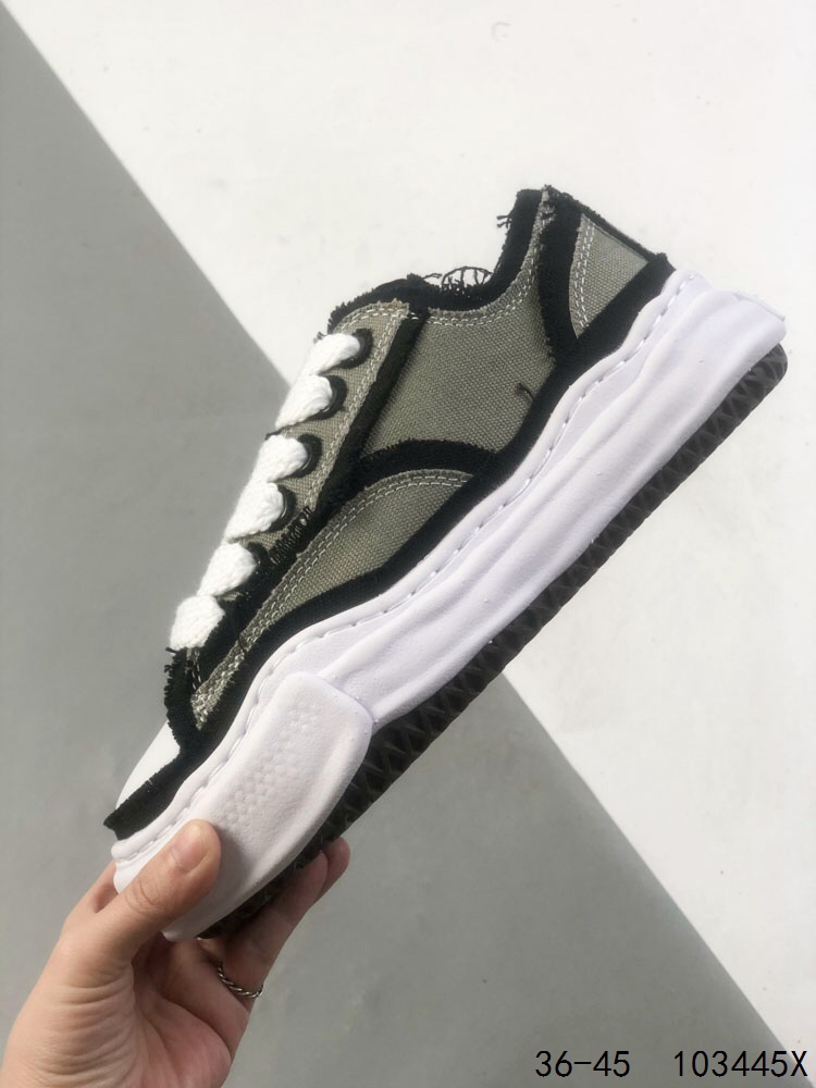 Maison Mihara Yasuhiro Wayne Sole Low Sneaker Green