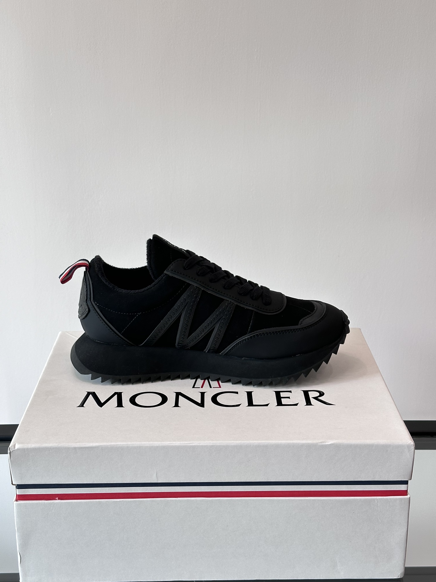 Moncler Pacey Chunky Sneakers Black