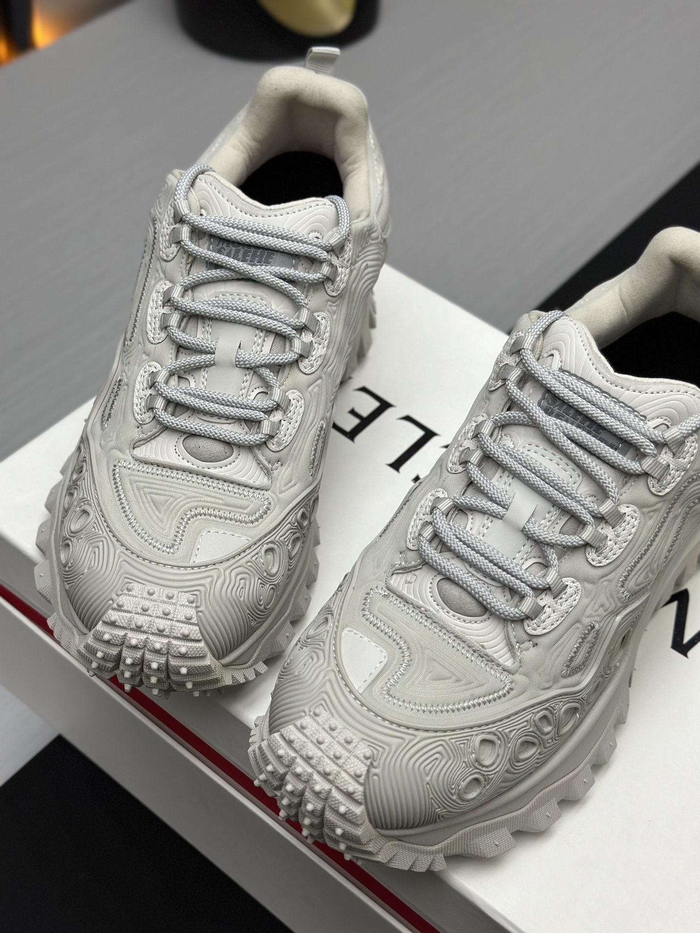 Moncler Trailgrip GTX Hiking Sneakers White