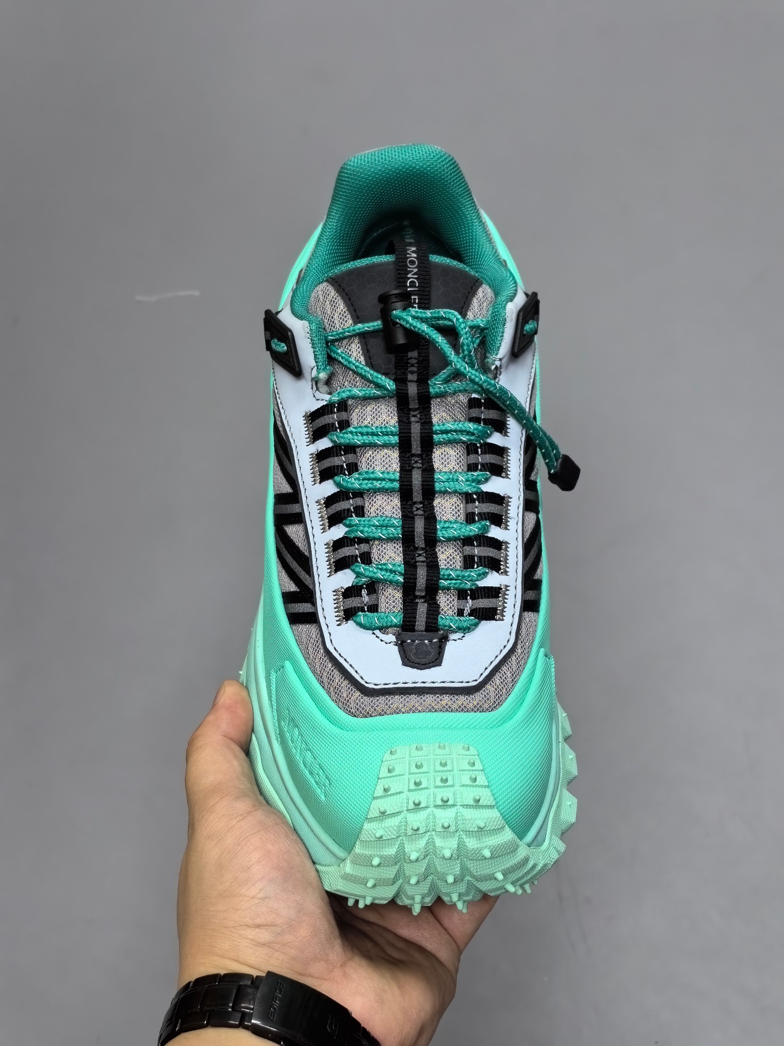 Moncler Trailgrip GTX Hiking Shoes Mint