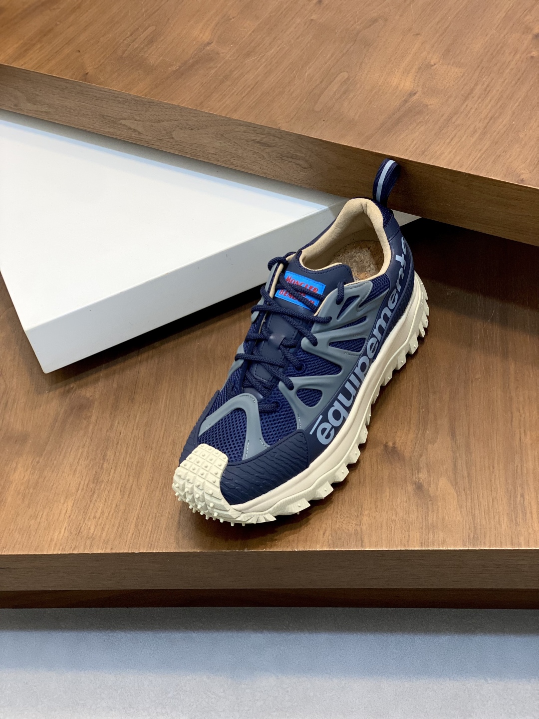 Moncler Trailgrip Amoeba Shoes Navy
