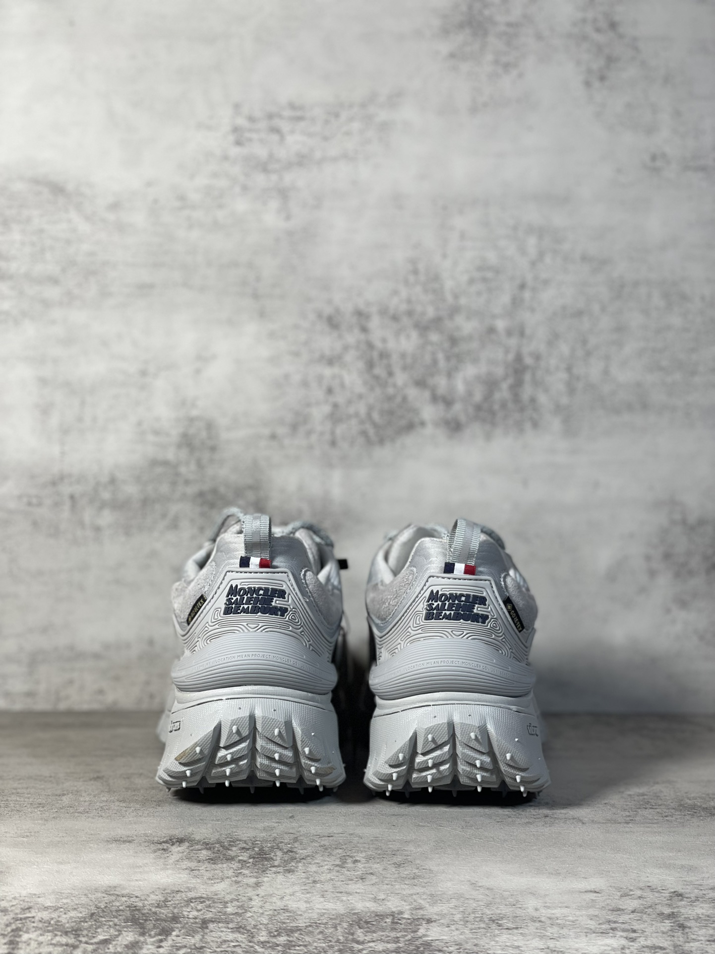 Moncler Trailgrip GTX Hiking Shoes Gray