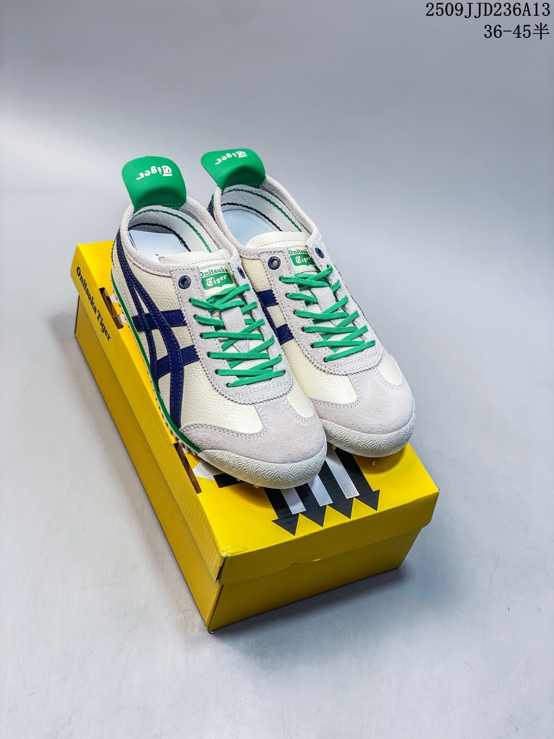 Onitsuka Tiger Slip-On Leather Sneakers Multi-Color