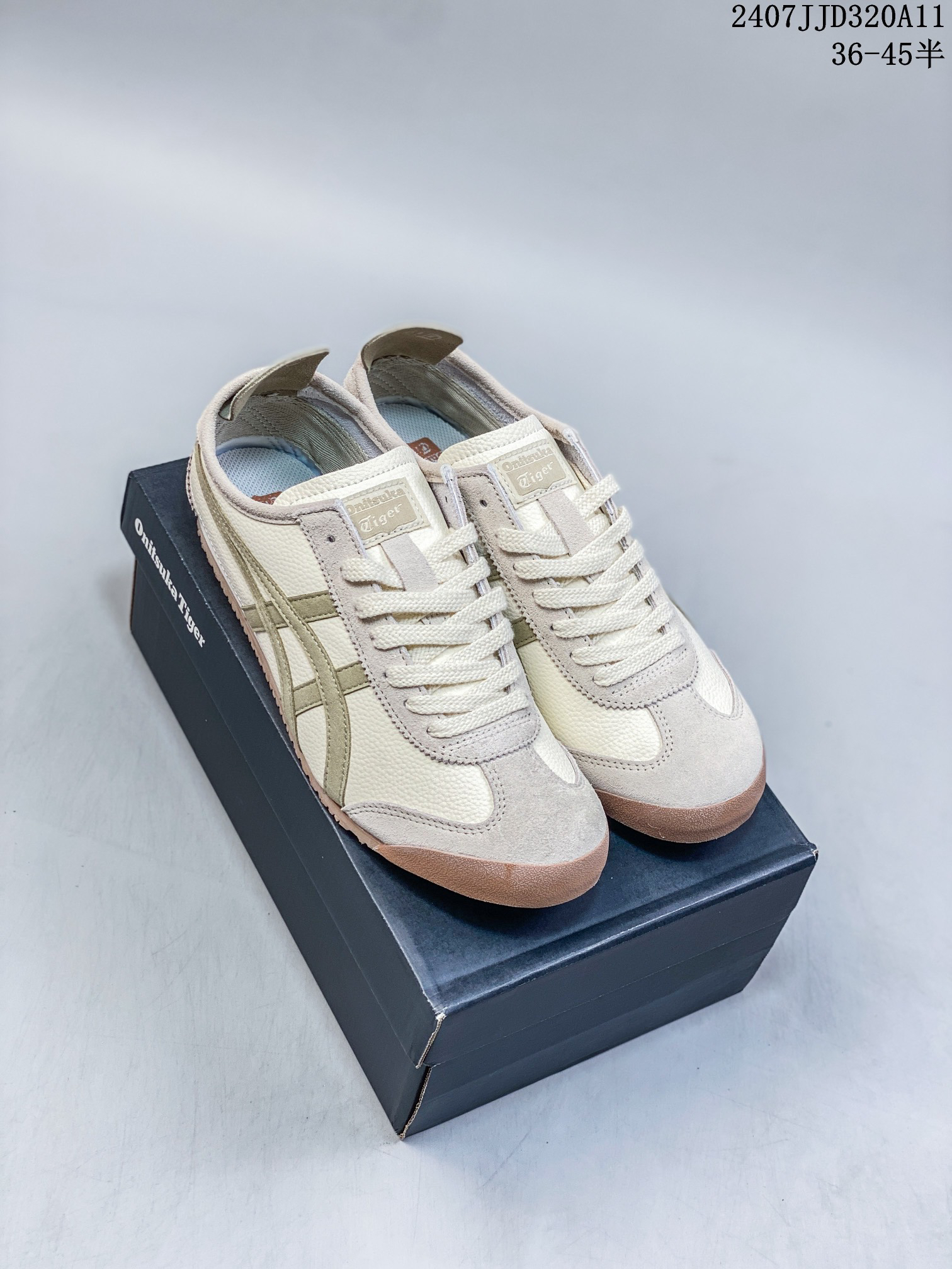 Onitsuka Tiger Mexico 66 Slip-On Low Sneakers Beige