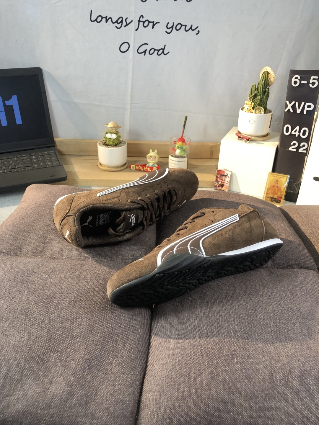 Puma Racing Low-Top Sneakers Brown