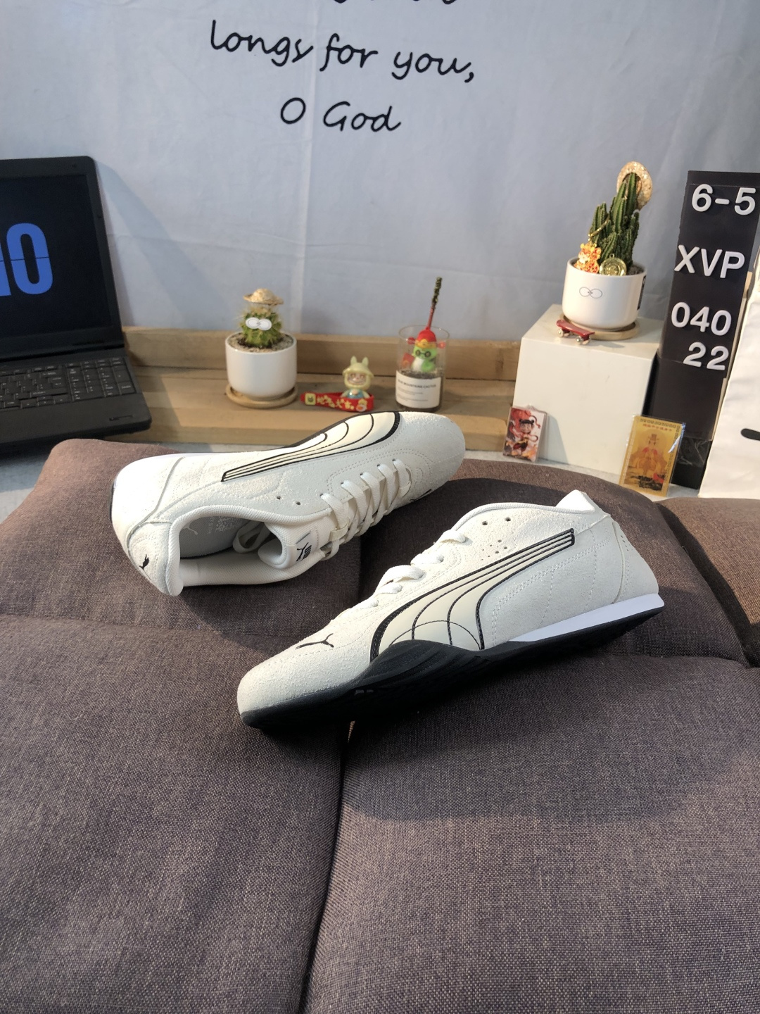 Puma Racing Low-Top Sneakers White