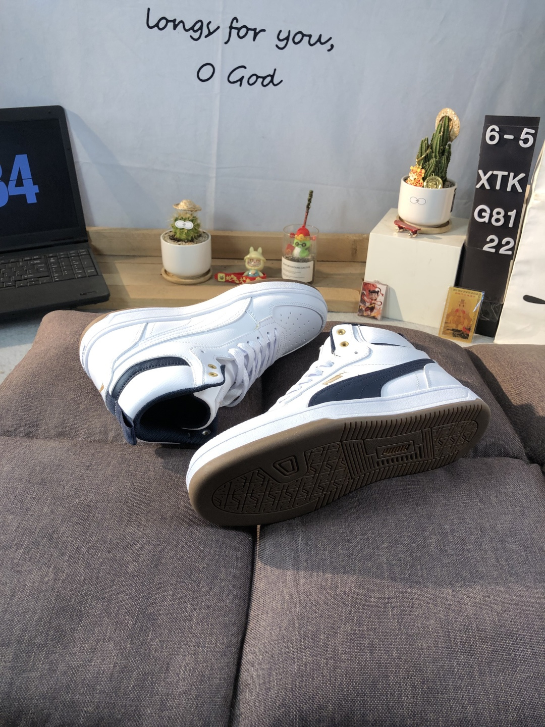 Puma Ralph Sampson Mid Sneakers White/Navy