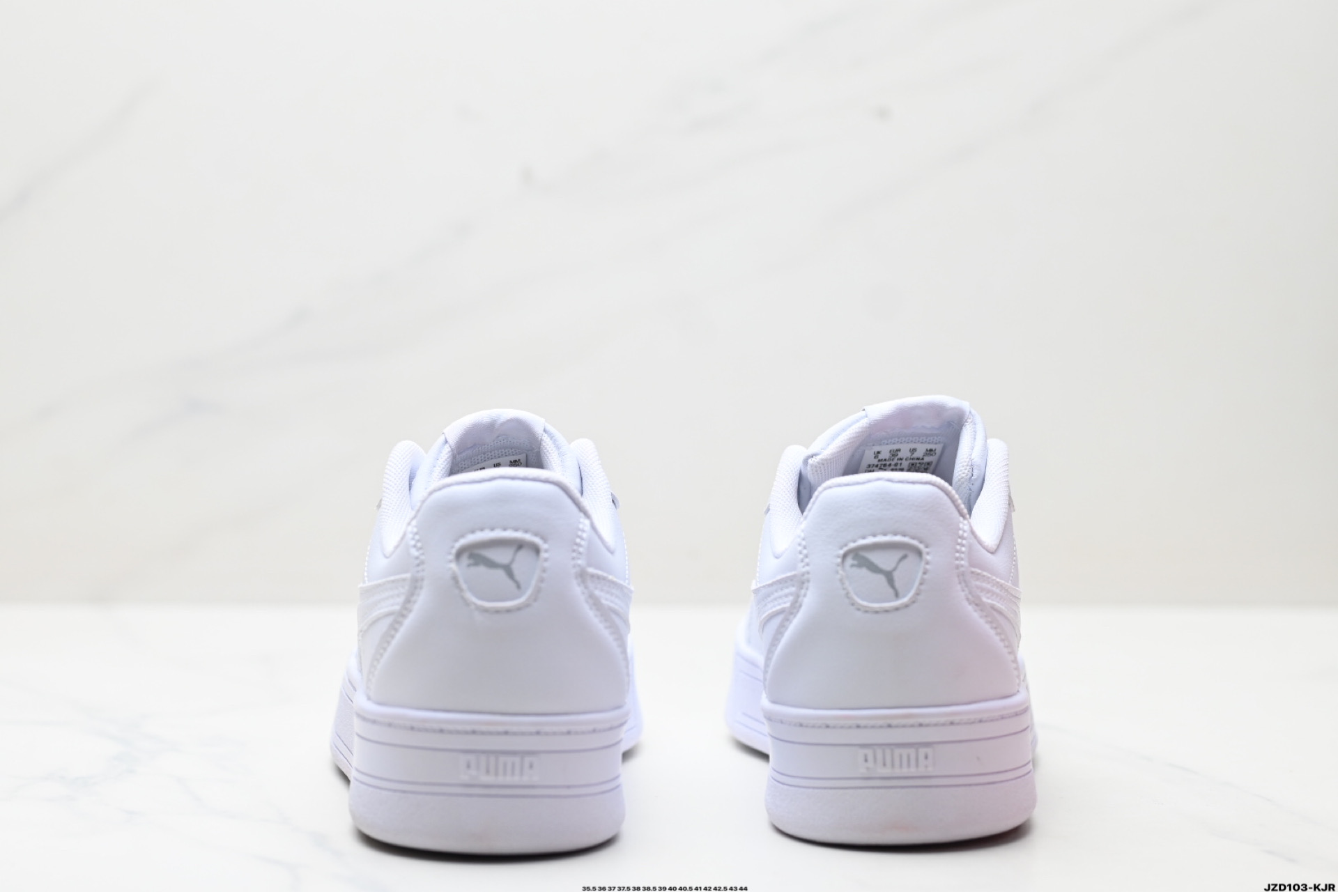 Puma Skye Leather Low-Top Sneakers White