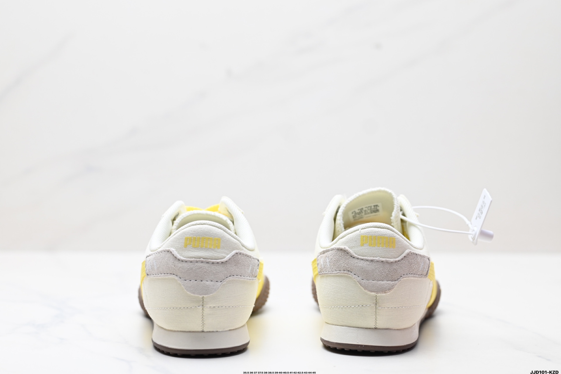PUMA Bella UT Low-Top Trainer White/Yellow