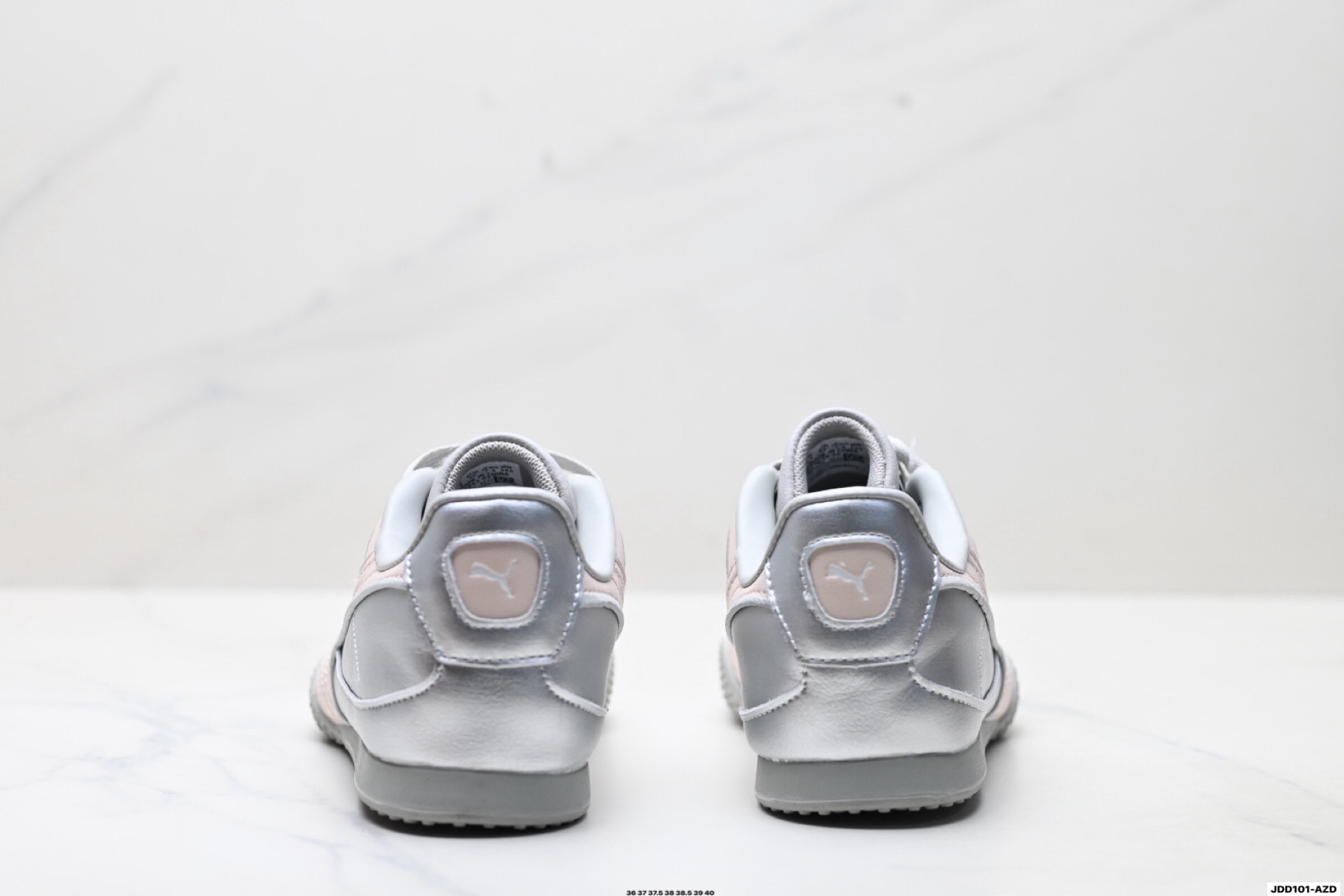 Puma Bella V2 Leather Sneaker Silver