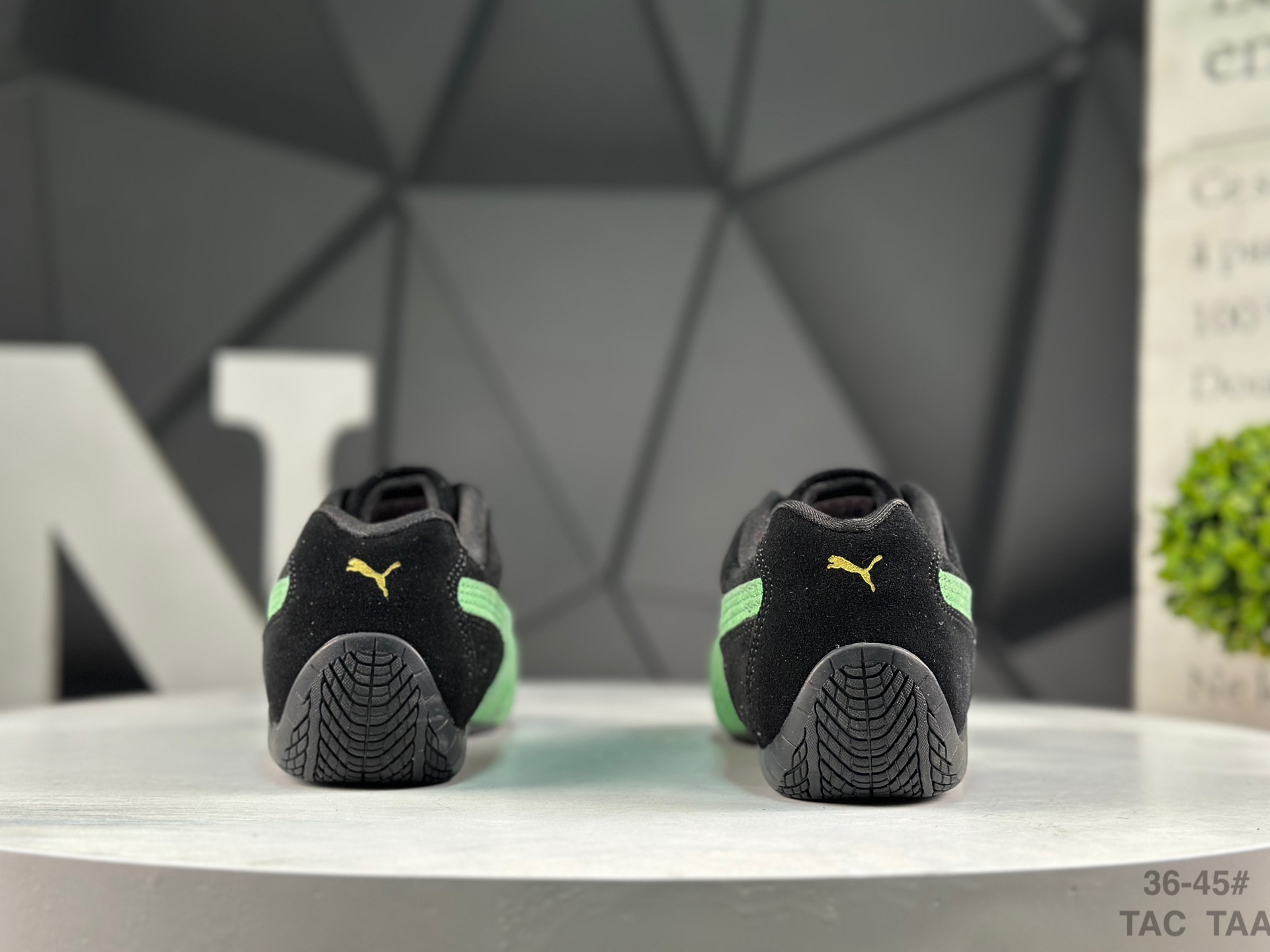 Puma Speed OG Casual Sneakers Black/Green/Pink