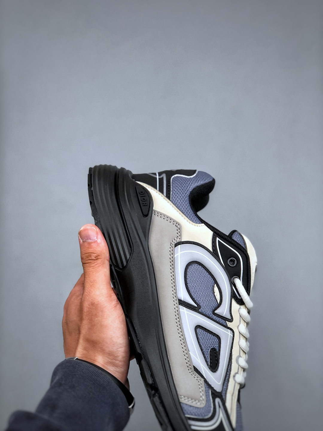 Dior B30 Chunky Sneakers Grey/Black/White