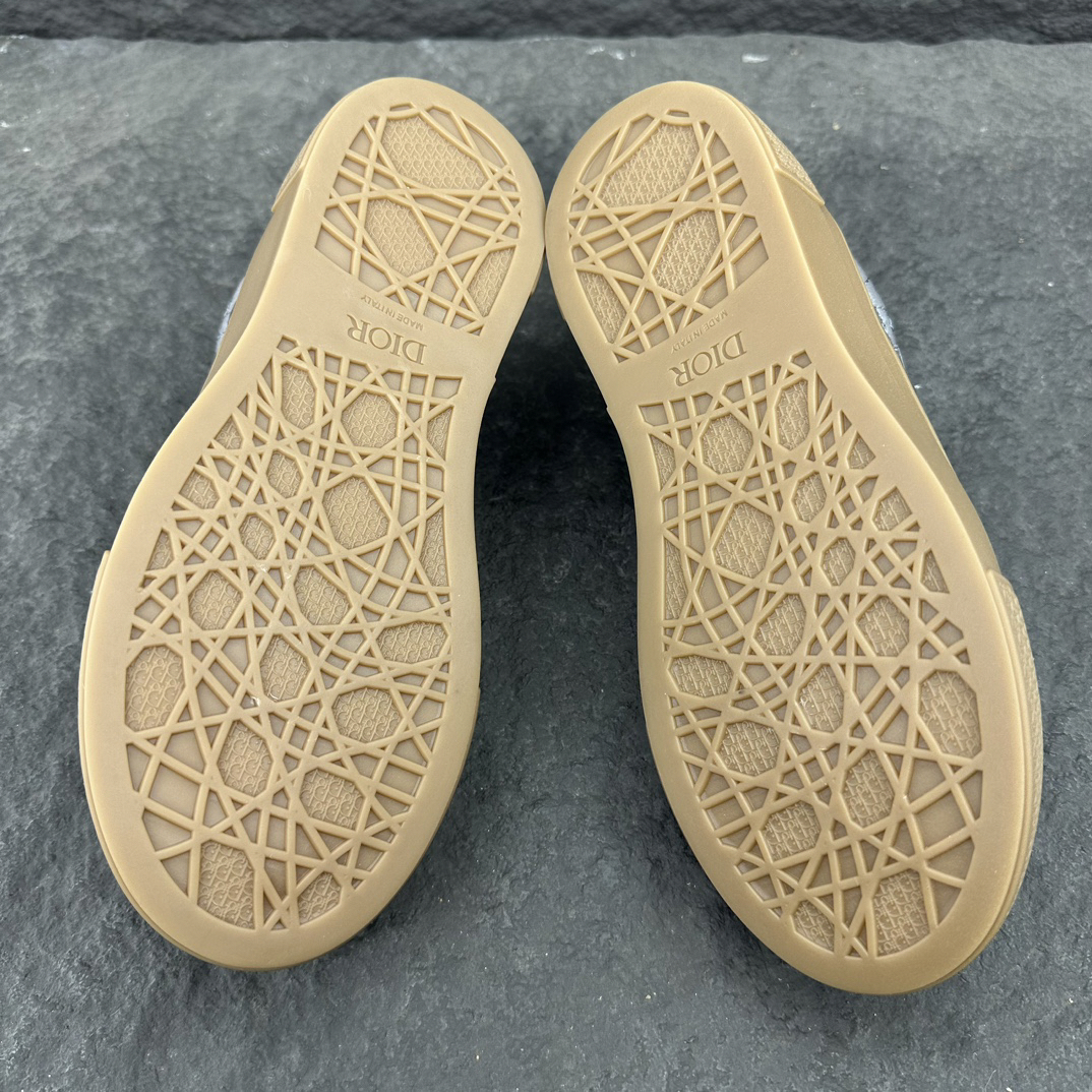Dior x Stone Island B33 Low Sneakers Silver