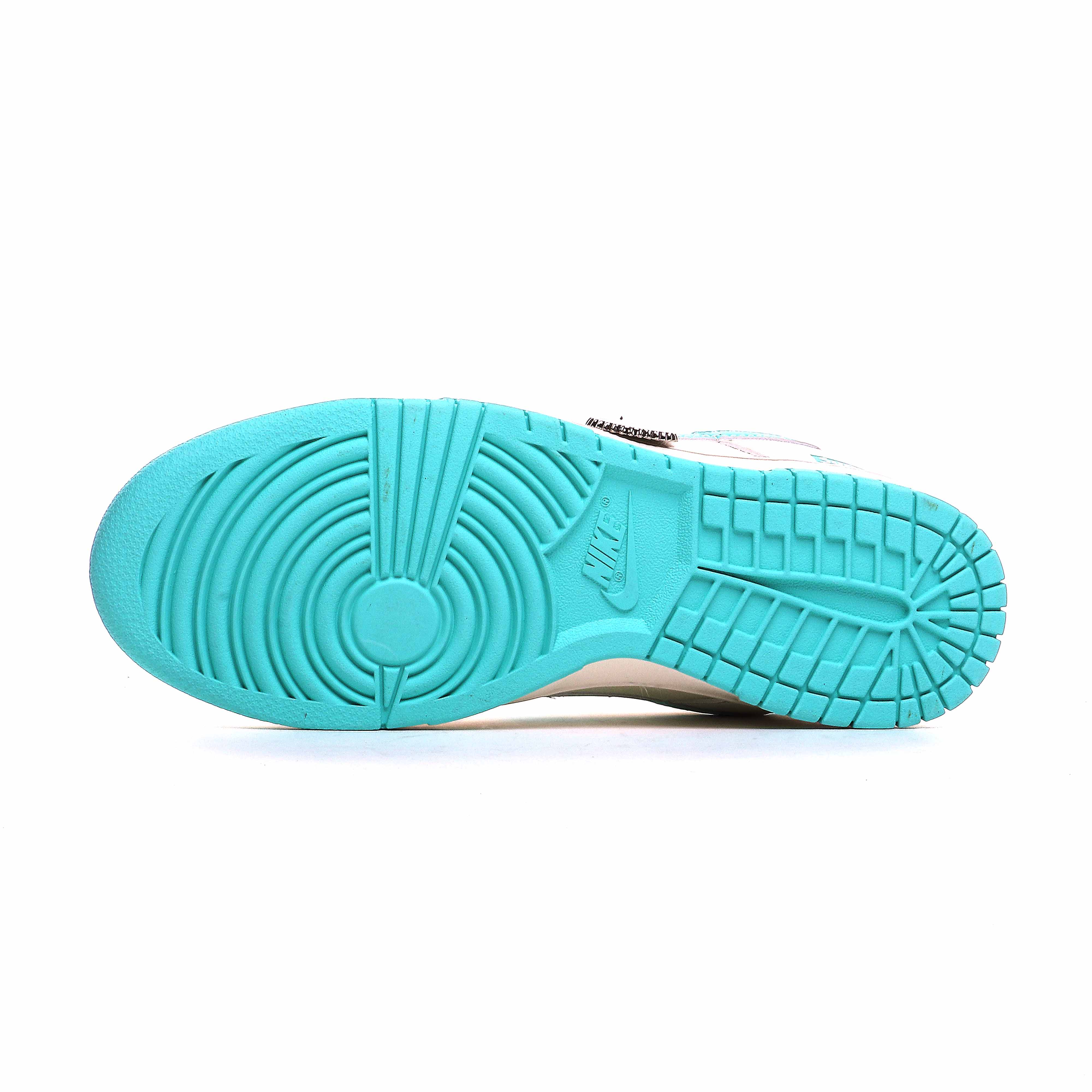 Nike SB Dunk Low Supreme Canvas White/Tiffany Blue