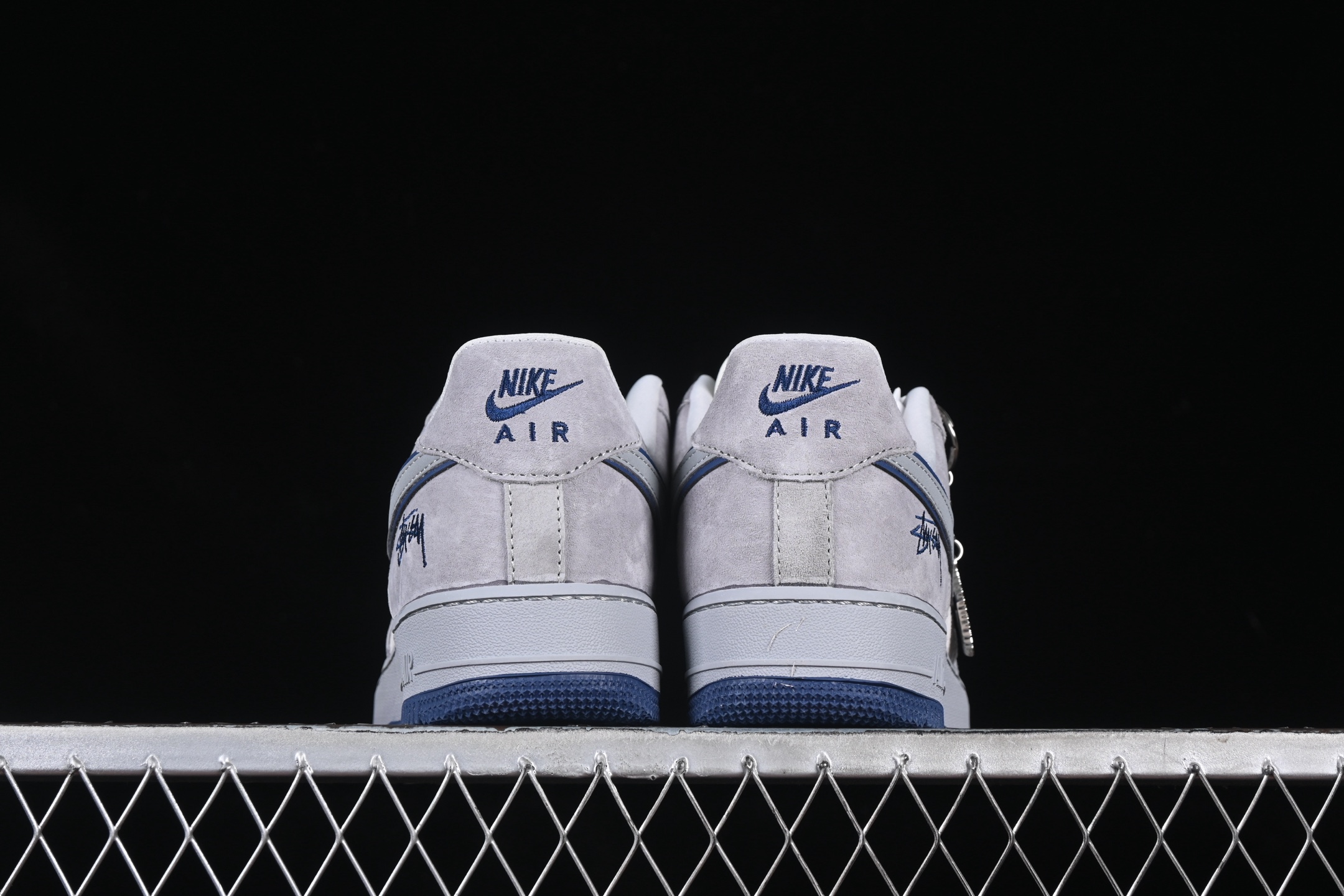 Nike Air Force 1 Low Stussy Grey Blue
