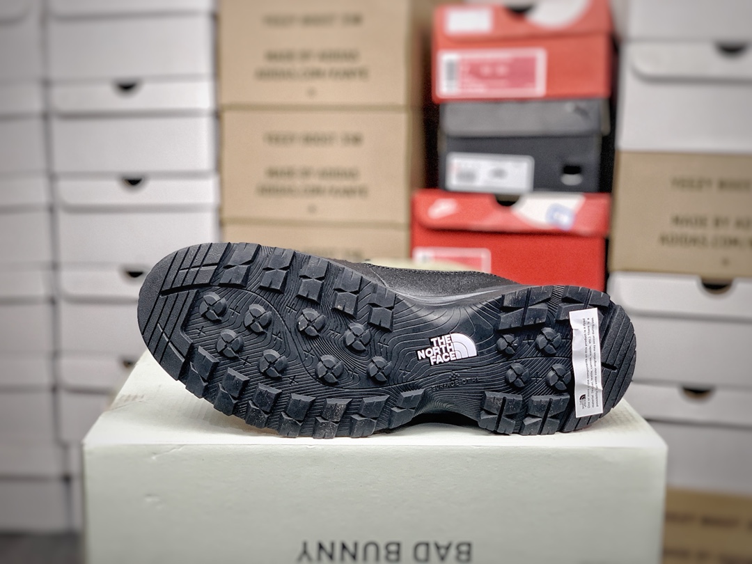 The North Face Suede Hiking Shoes Olive