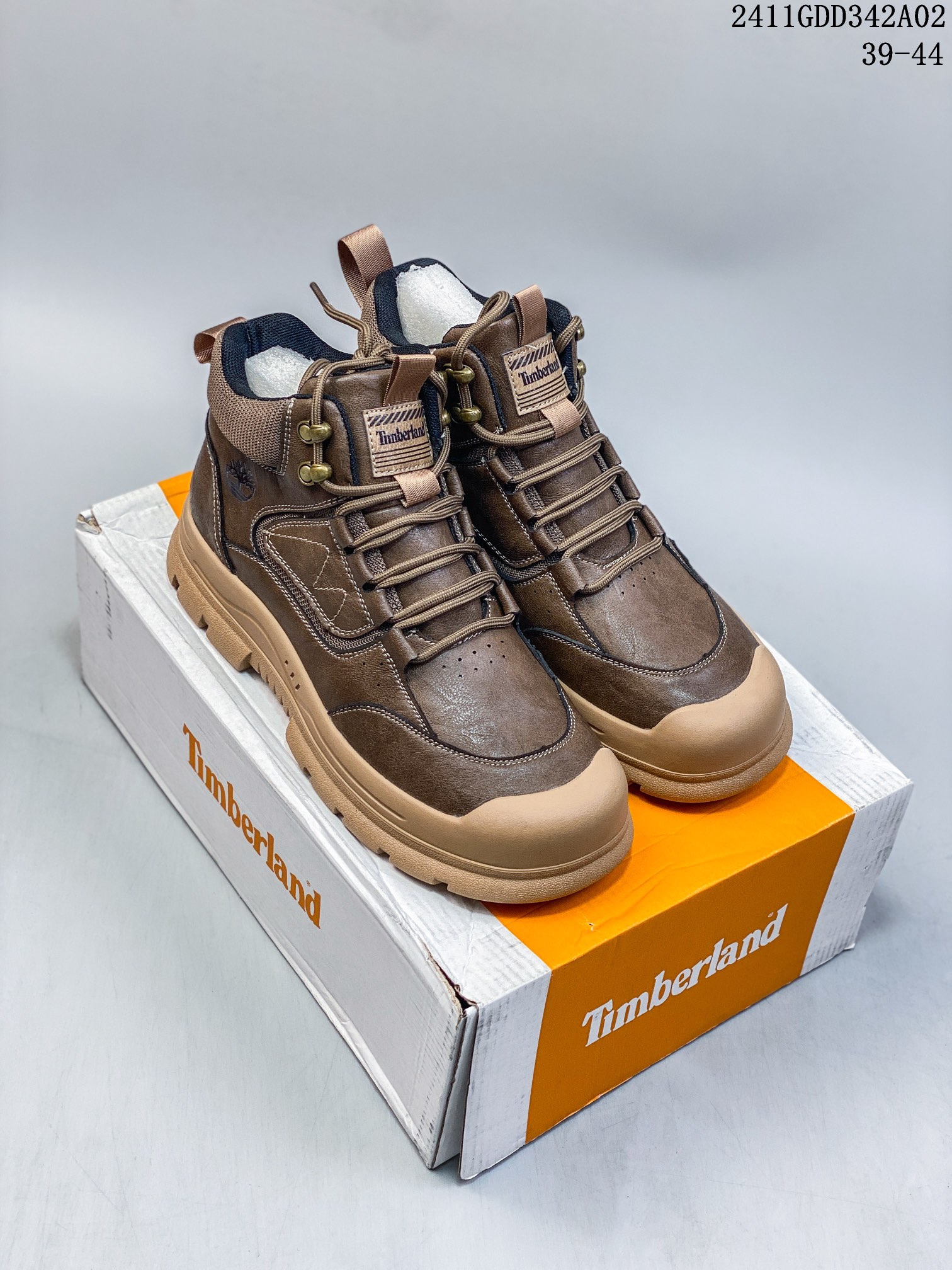 Timberland Waterproof Leather Boots Brown
