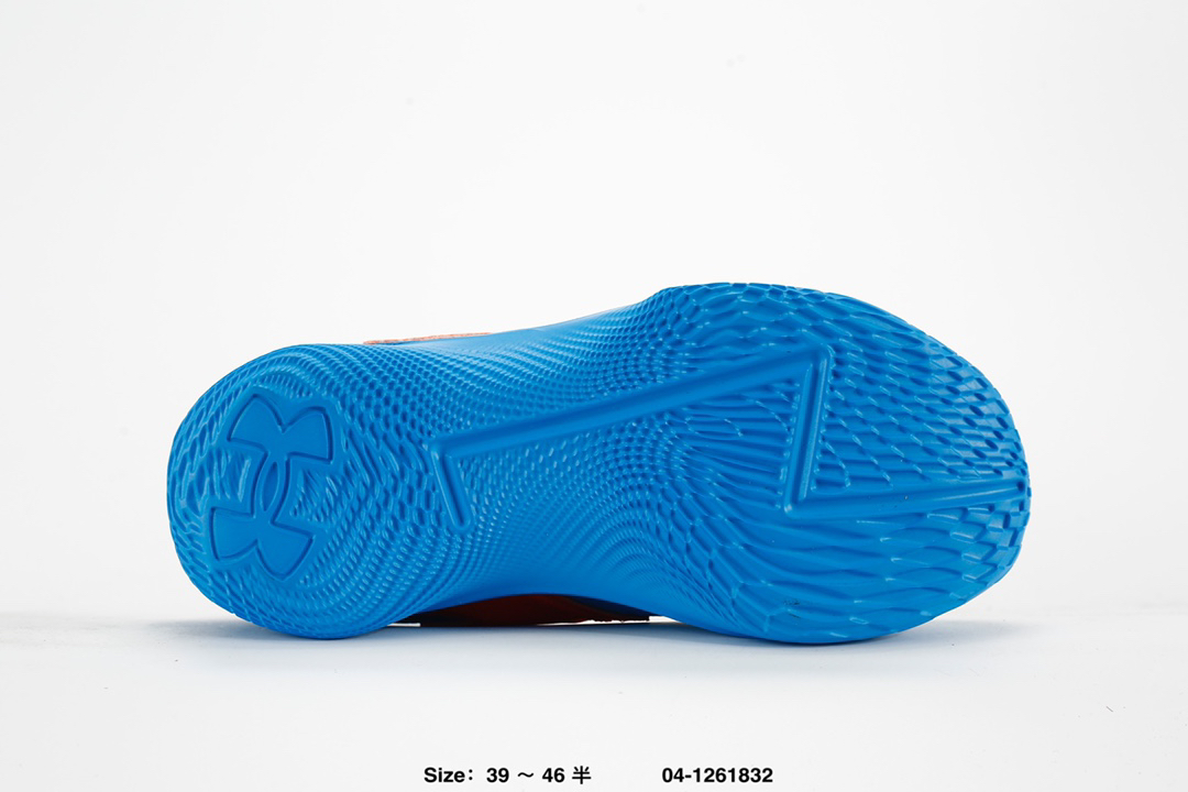 Under Armour Curry 1 Flow Basketball Shoes Blue/Orange