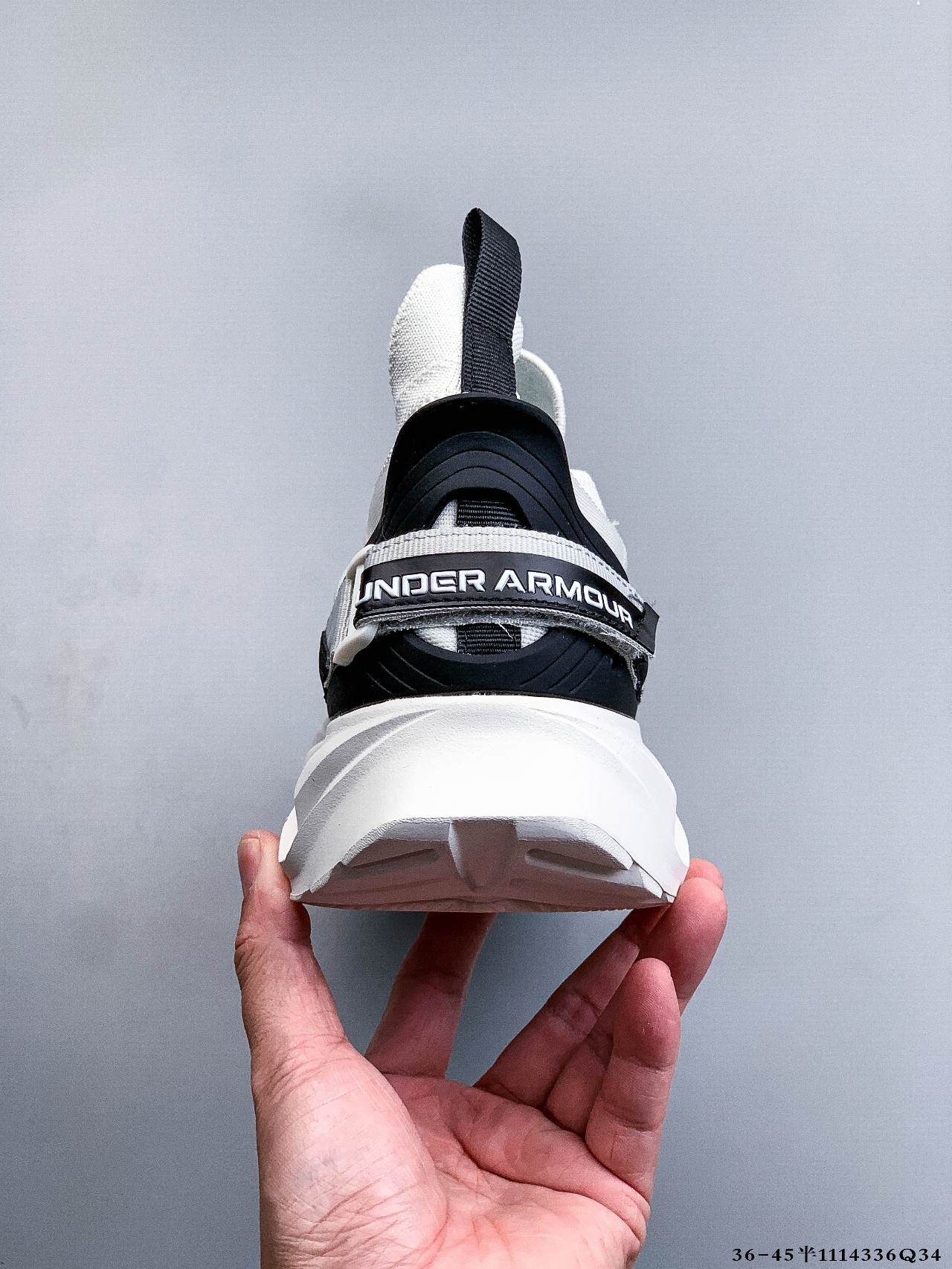 Under Armour Breathable Hiking Runner Shoes White/Black