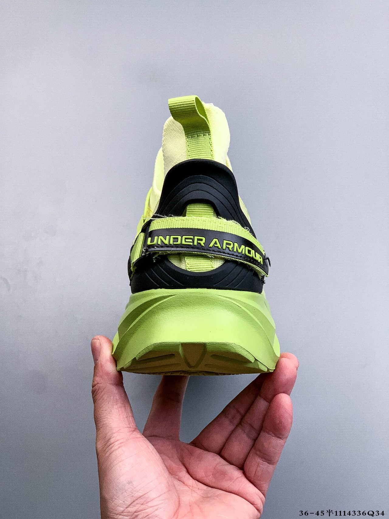 Under Armour Breathable Trail Sneakers Lime Green