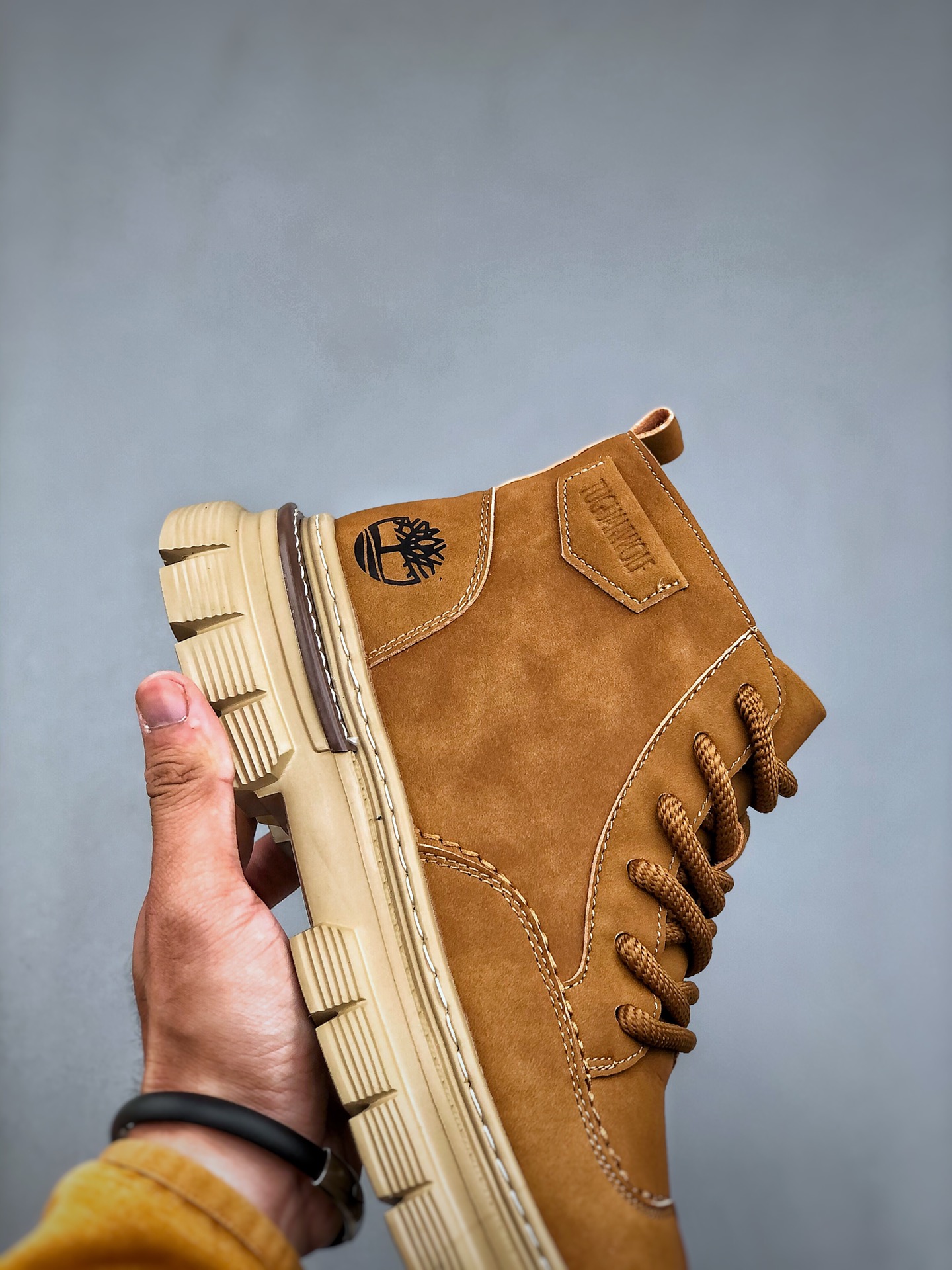 Undefeated Zip Work Boots Wheat