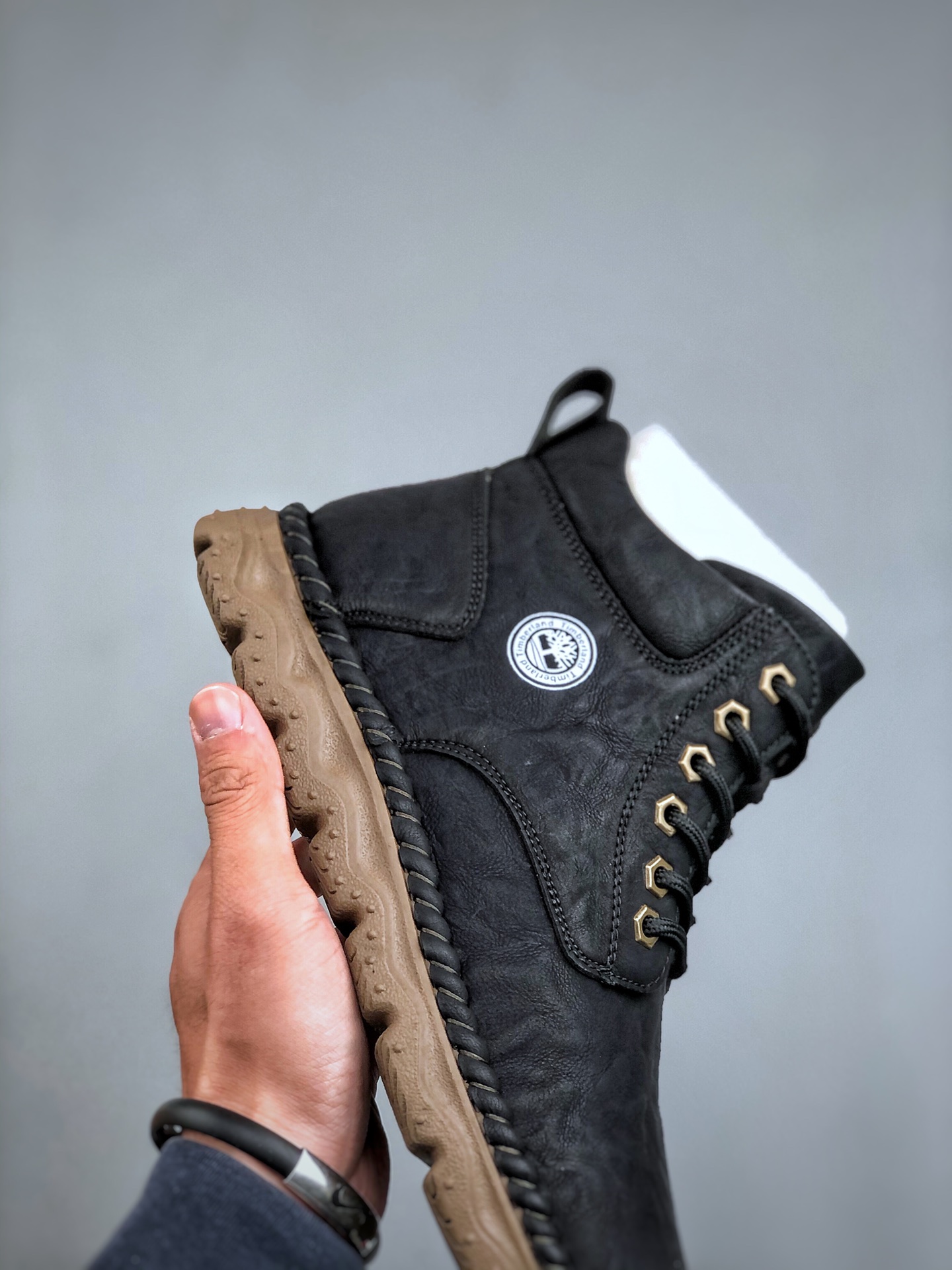 Undefeated Mid-Top Rugged Boots Black/Tan