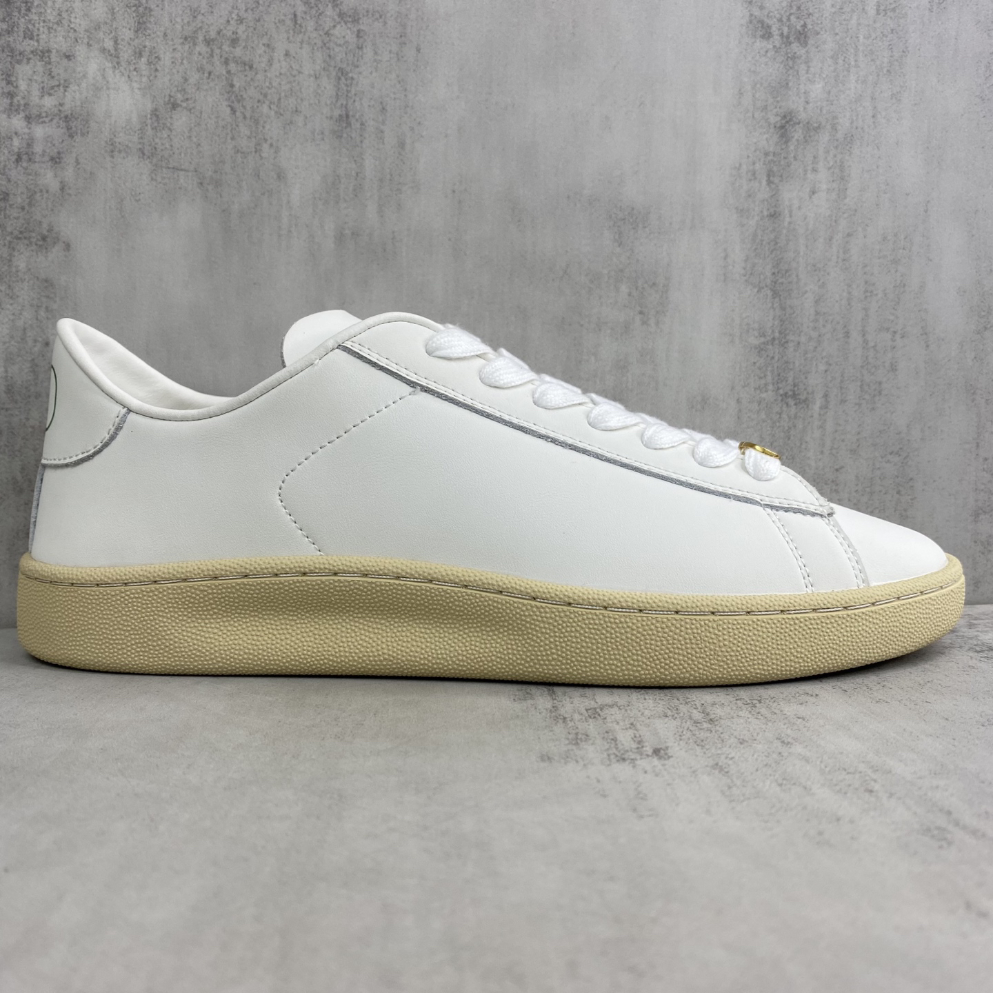 Valentino Low-Top Leather Sneakers White