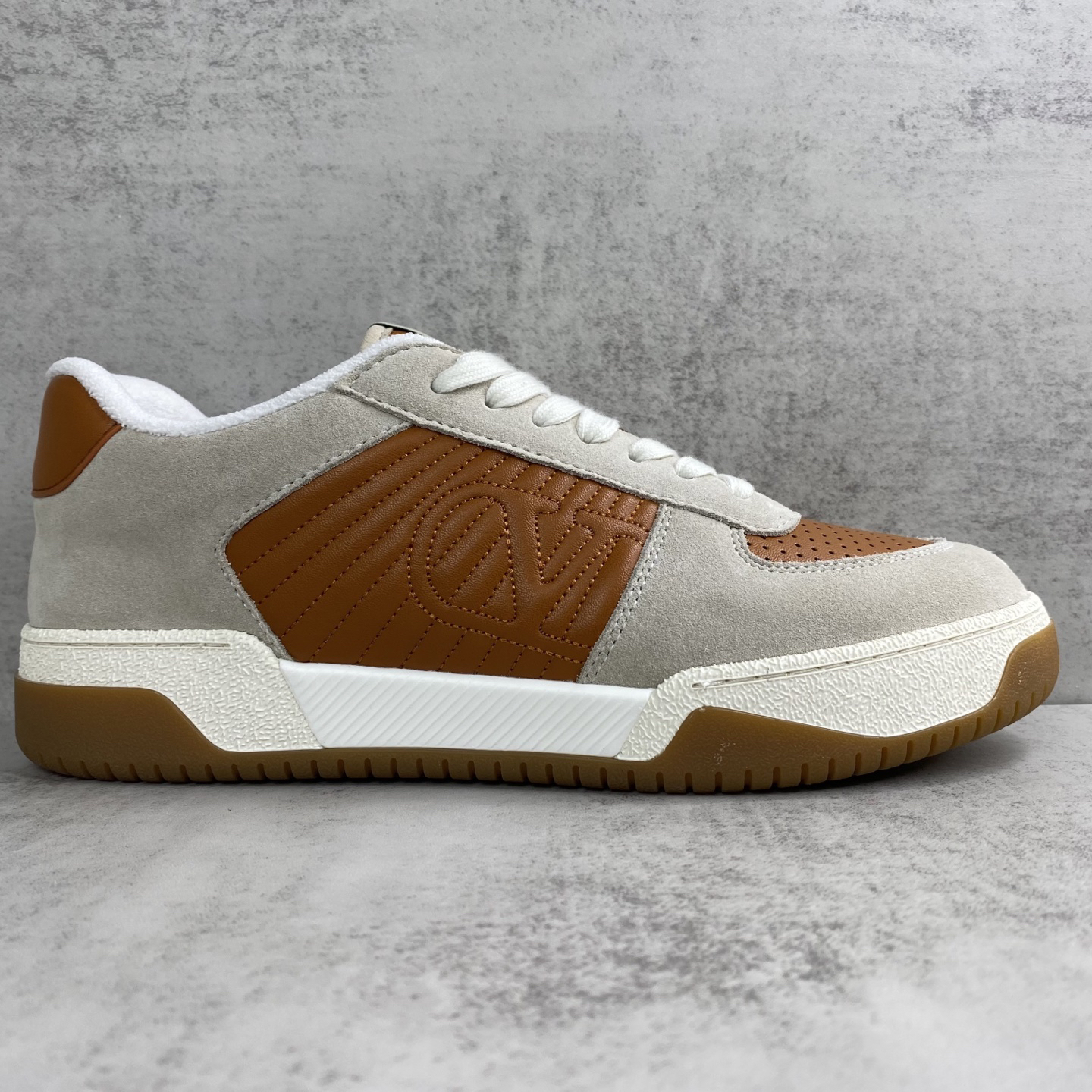 Valentino Joie de Jouer Platform Sneakers Brown