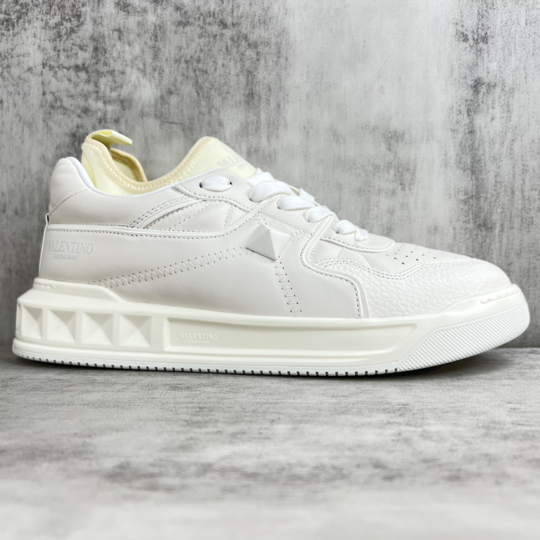Valentino Garavani Platform Sock Sneakers White