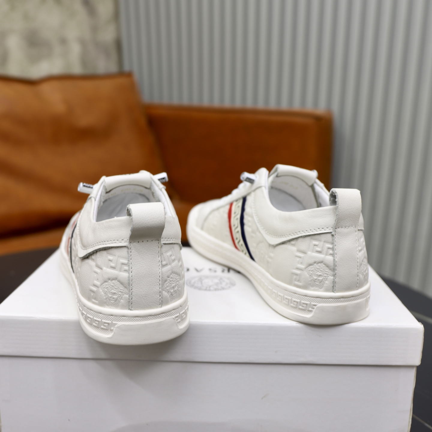 Versace Medusa Low-Top Sneakers White