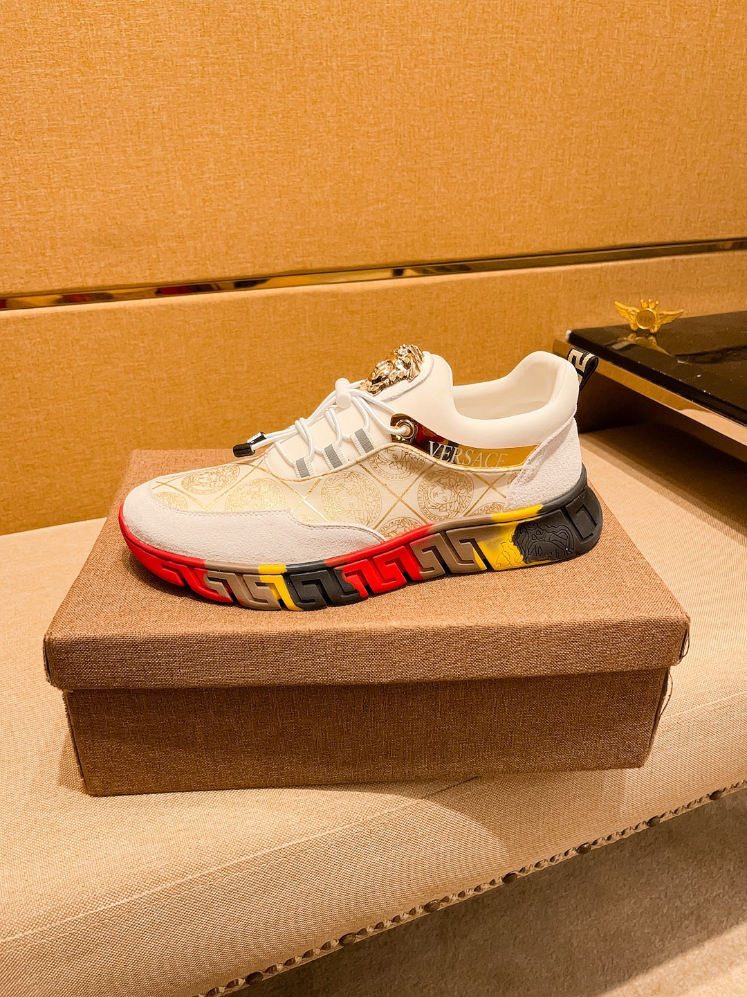 Versace Medusa Low-Top Sneakers Multicolor