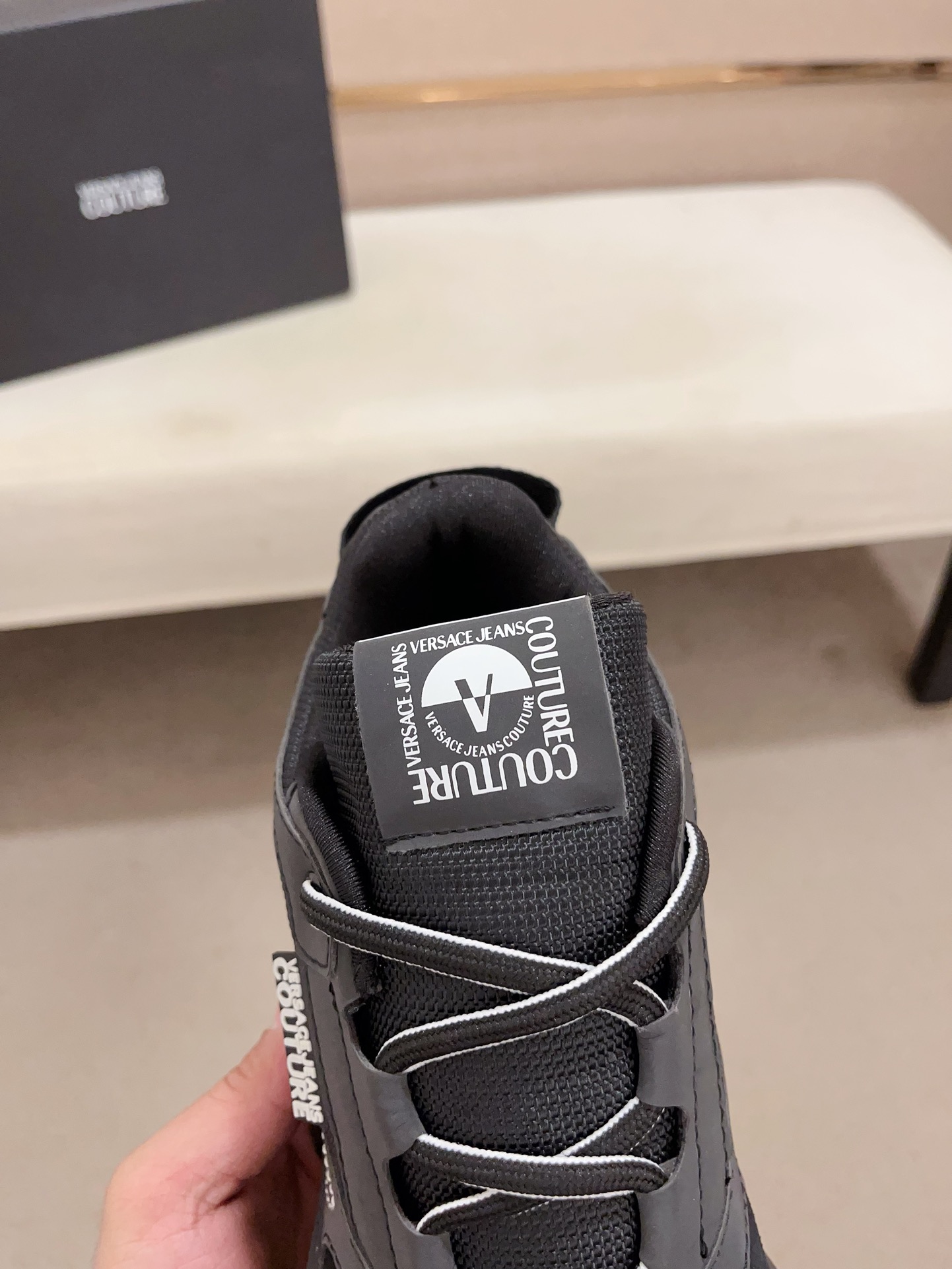 Versace Jeans Couture Chunky Sneakers Black