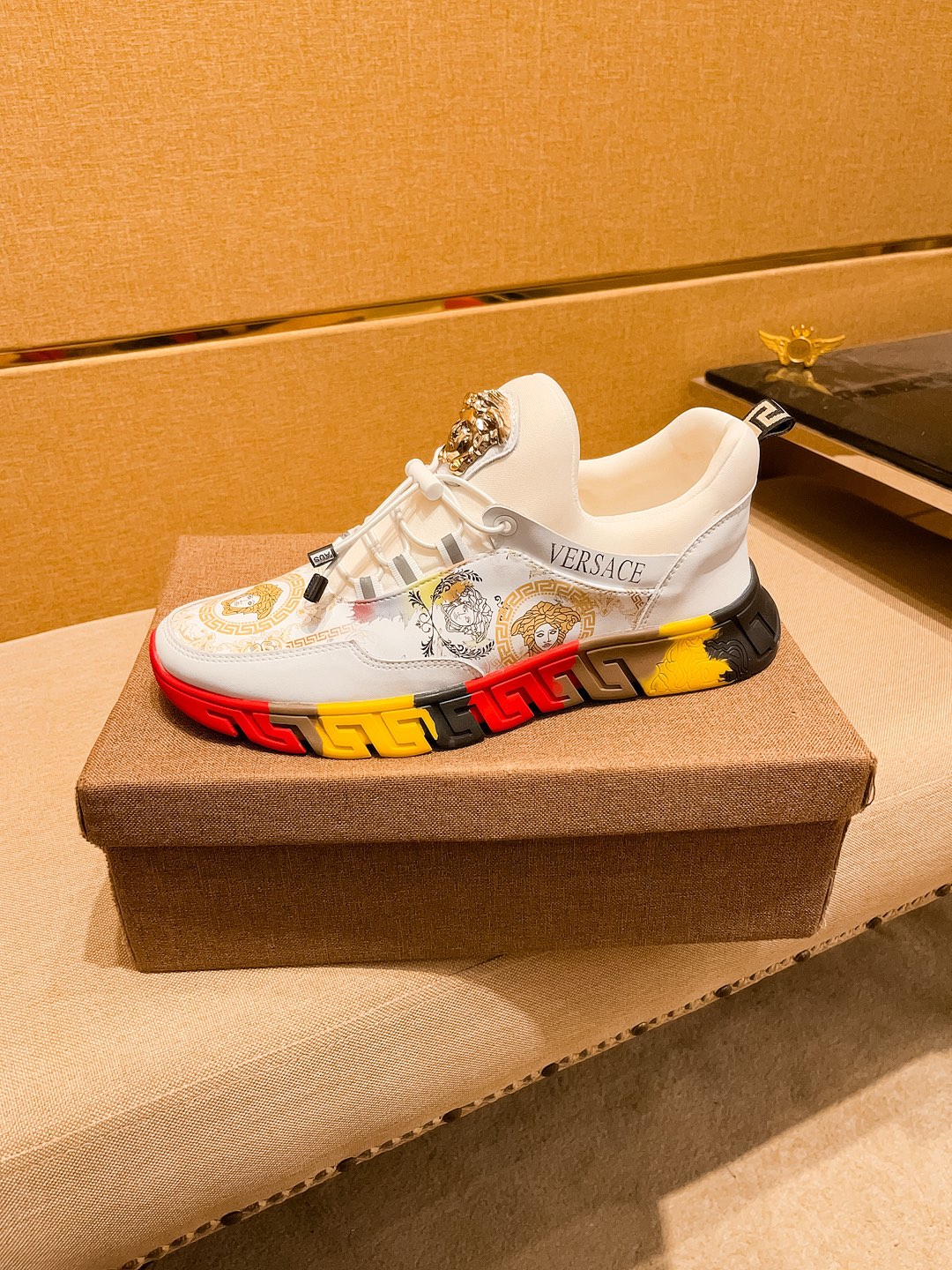 Versace Medusa Low-Top Sneakers Multicolor