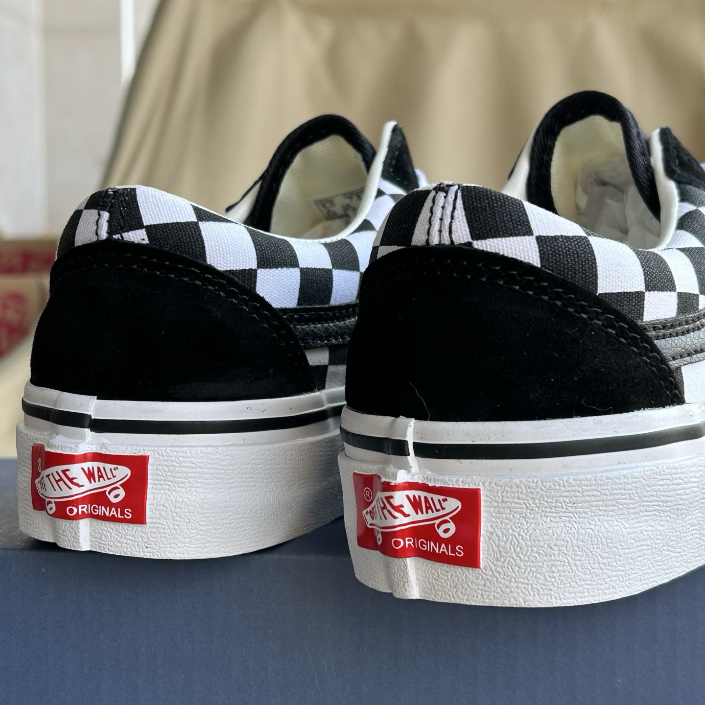 Vans Old Skool Low-Top Skate Shoes Black/White