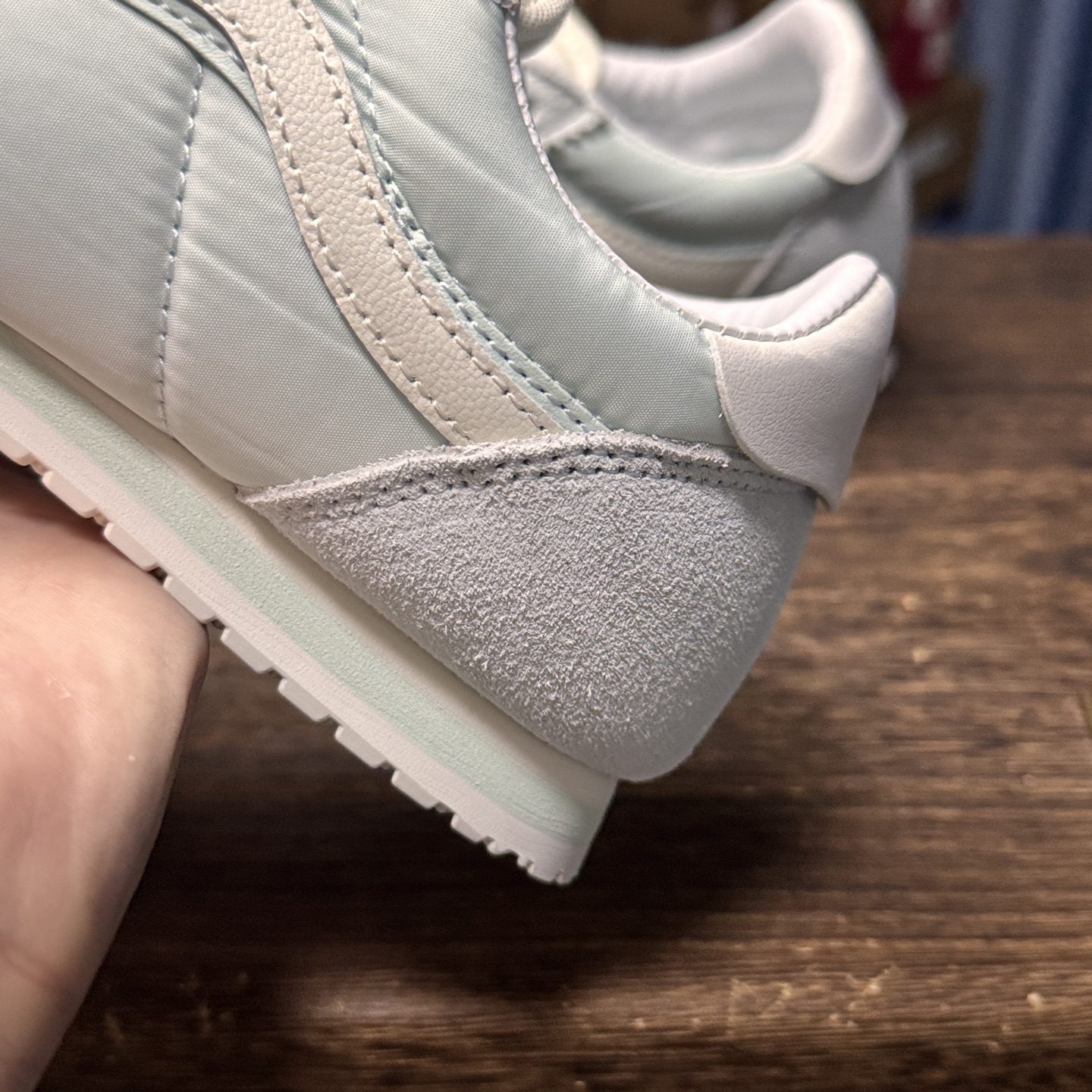 Vans Super LowPro Retro Thin-Sole Sneakers Mint