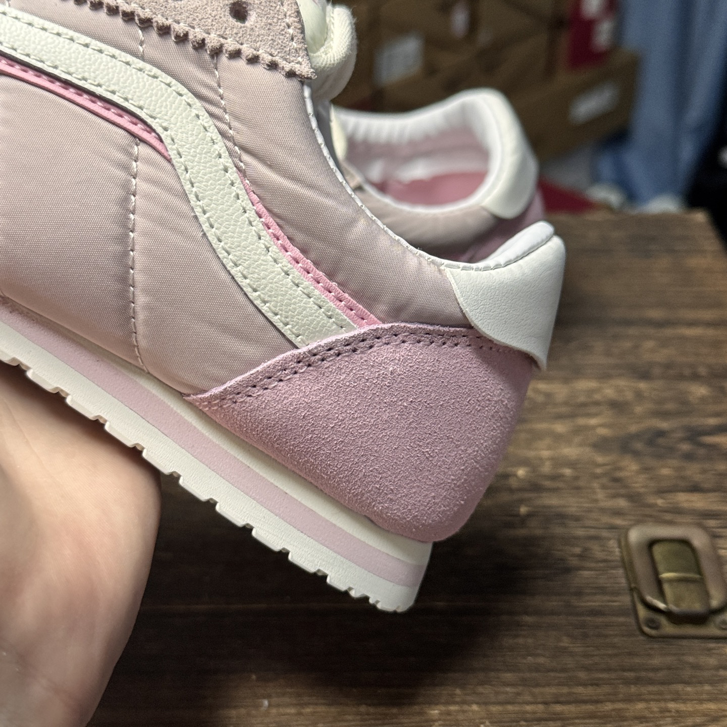 Vans Super LowPro Retro Thin-Sole Sneakers Pink