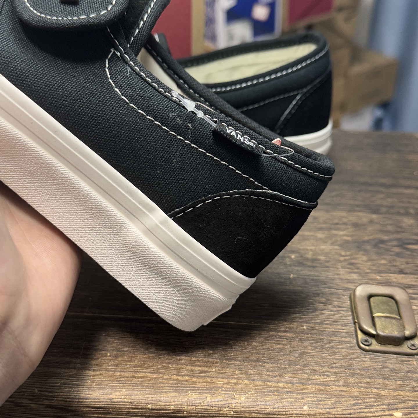 Vans Slip-On x FOG Suede Black