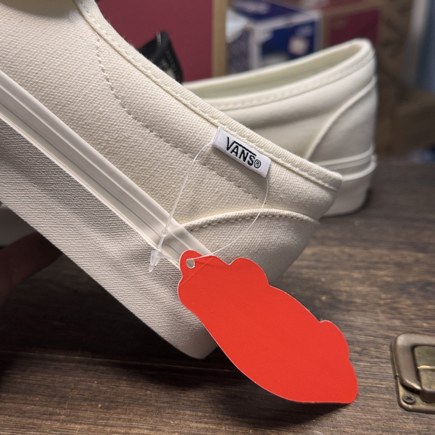 Vans Slip-On x Fear of God Suede Strap Sneakers Black/White
