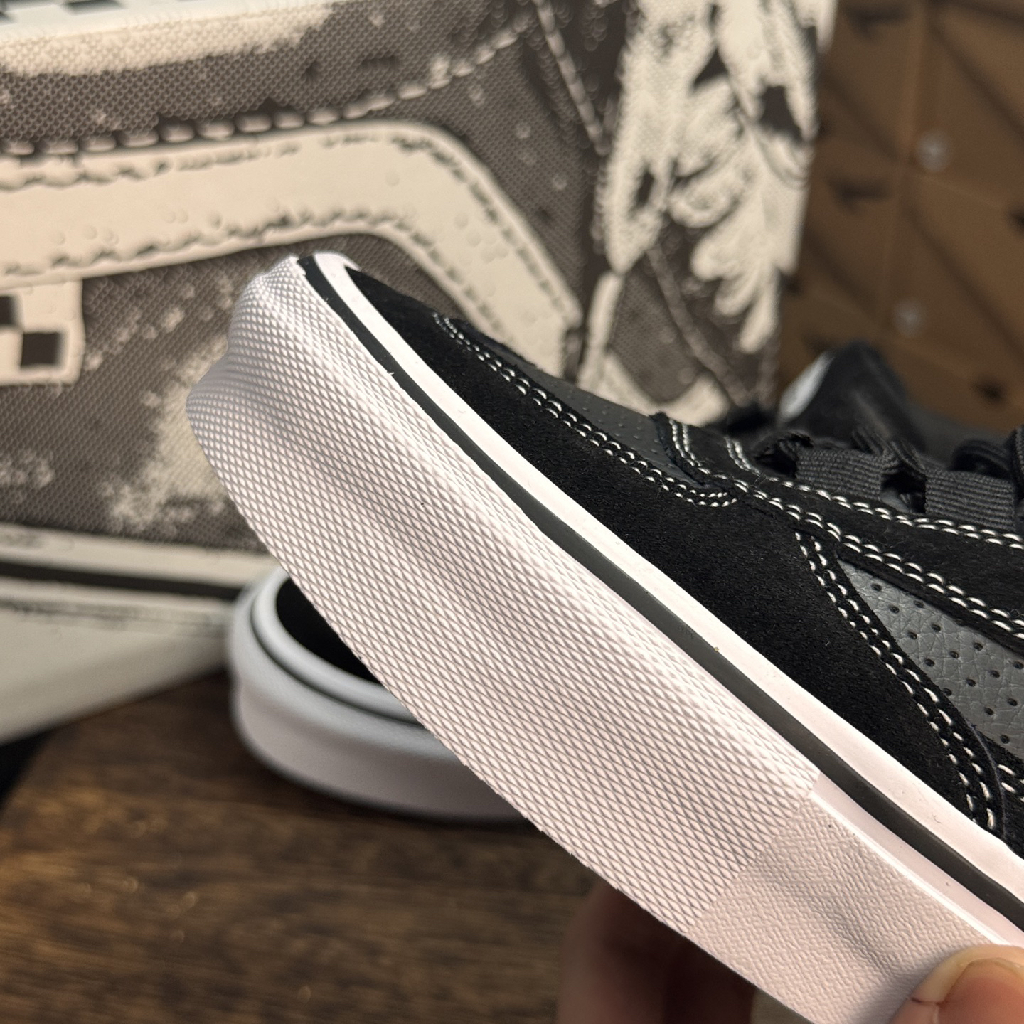 PALACE x Vans Half Cab Skate Shoes Black